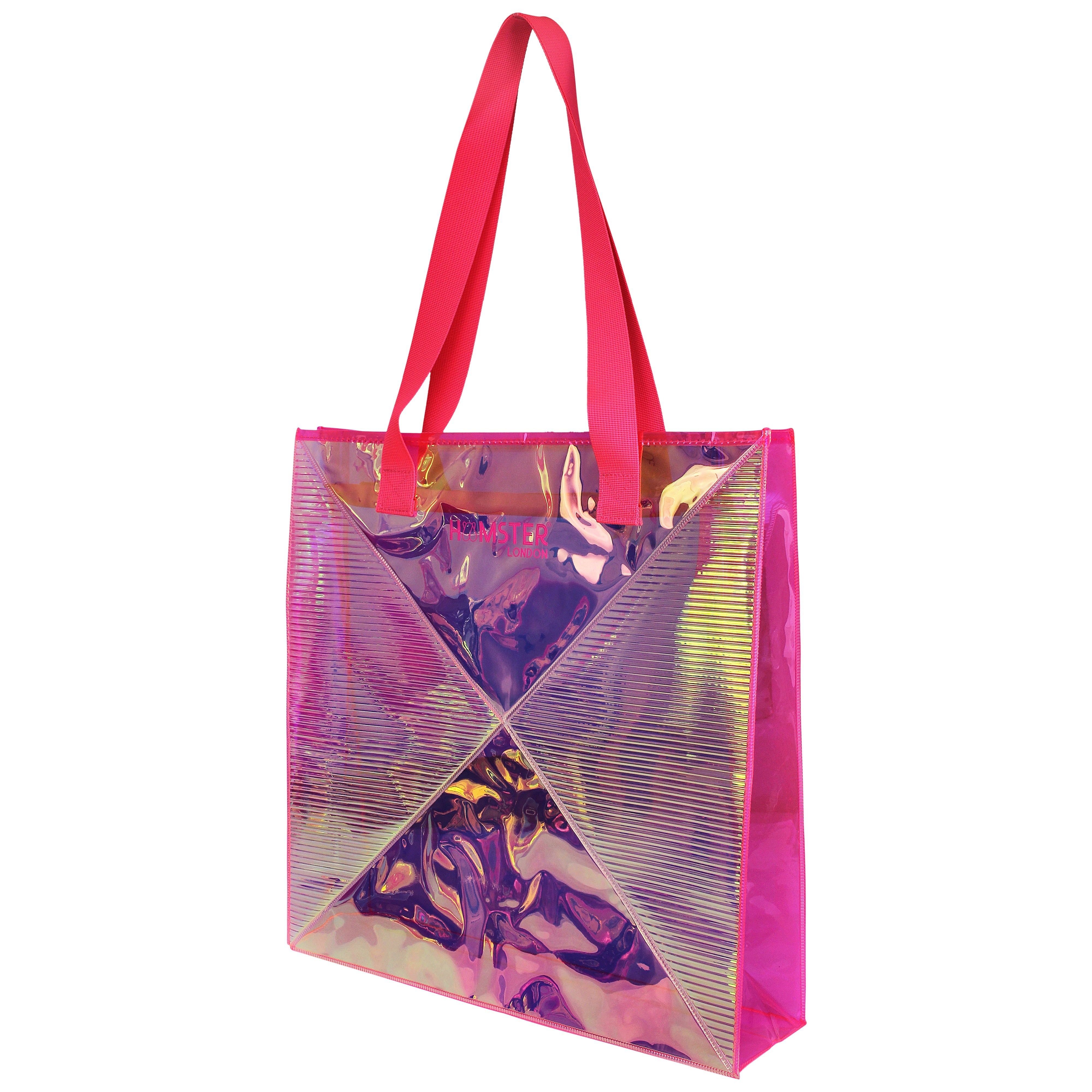 Hamster London Classic Tote Bag Pink With Personalization