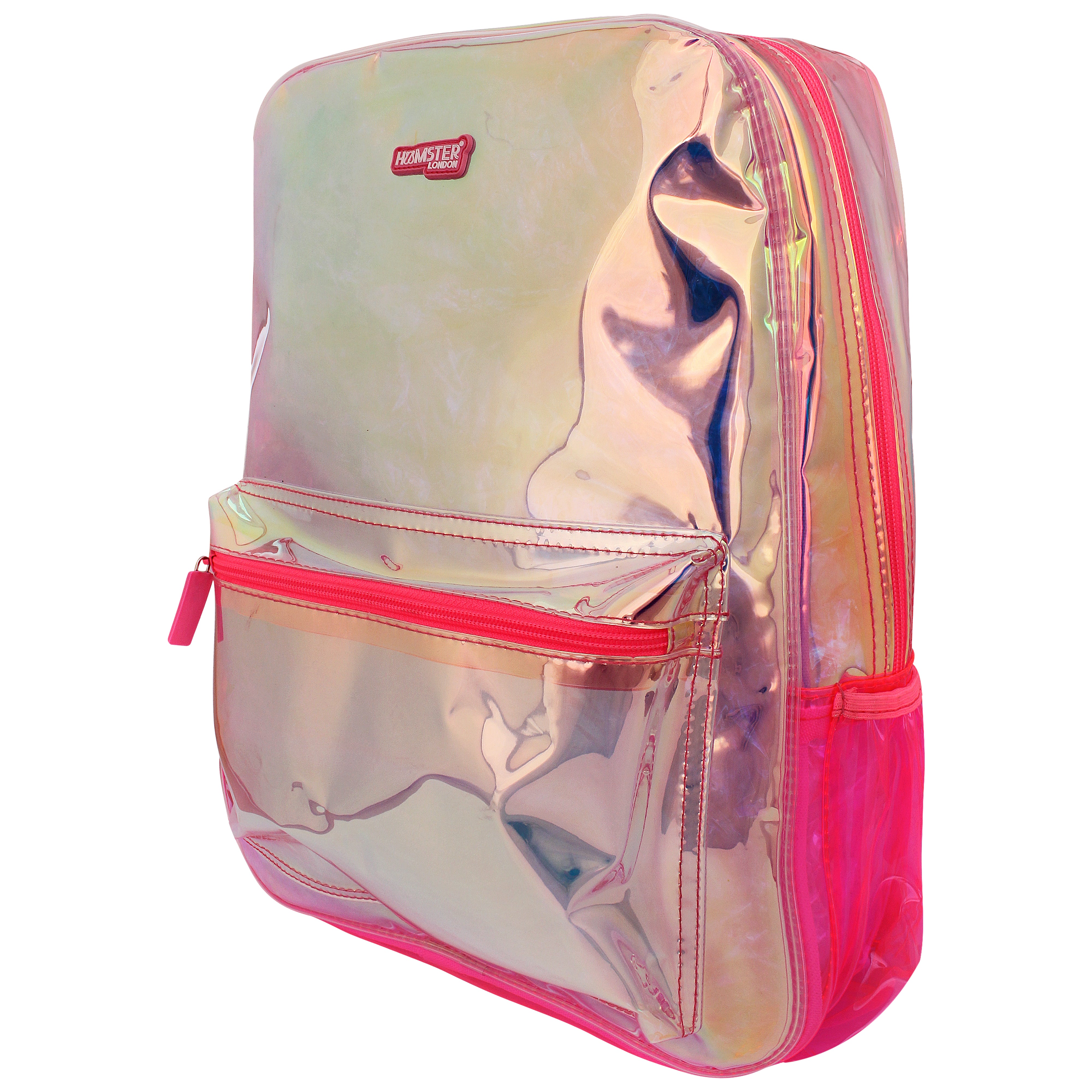 Hamster Shiny Backpack Pink Big