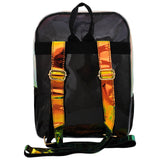 HL Fashion Shiny Backpack Black Big With Personalization