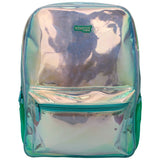 Fashion Shiny Backpack Aqua Big