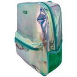 HL Fashion Shiny Backpack Aqua Big With Personalization
