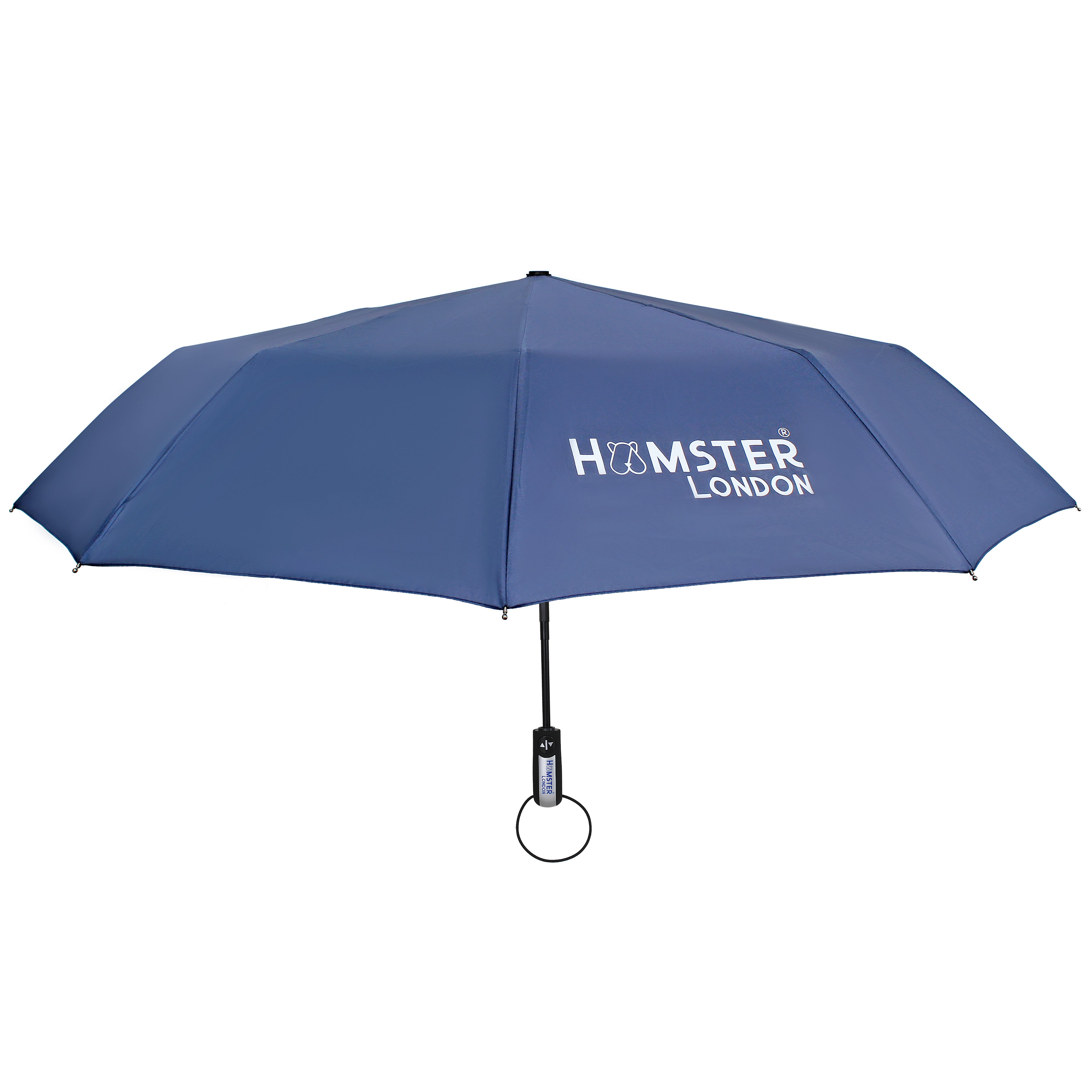 Hamster London Automatic Open & Close Pocket Folding Umbrella (Blue)