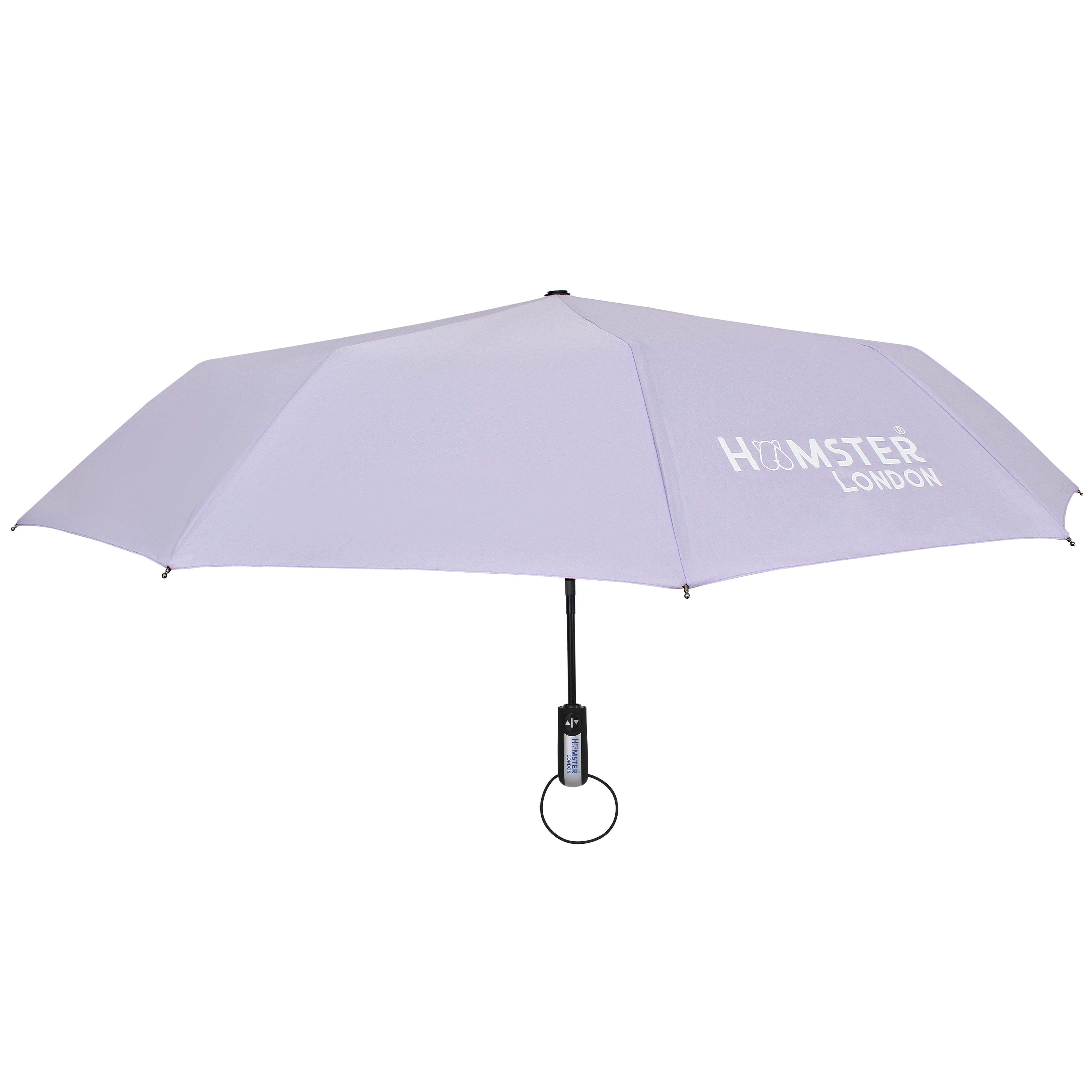 Hamster London Automatic Open & Close Pocket Folding Umbrella (Light Purple)