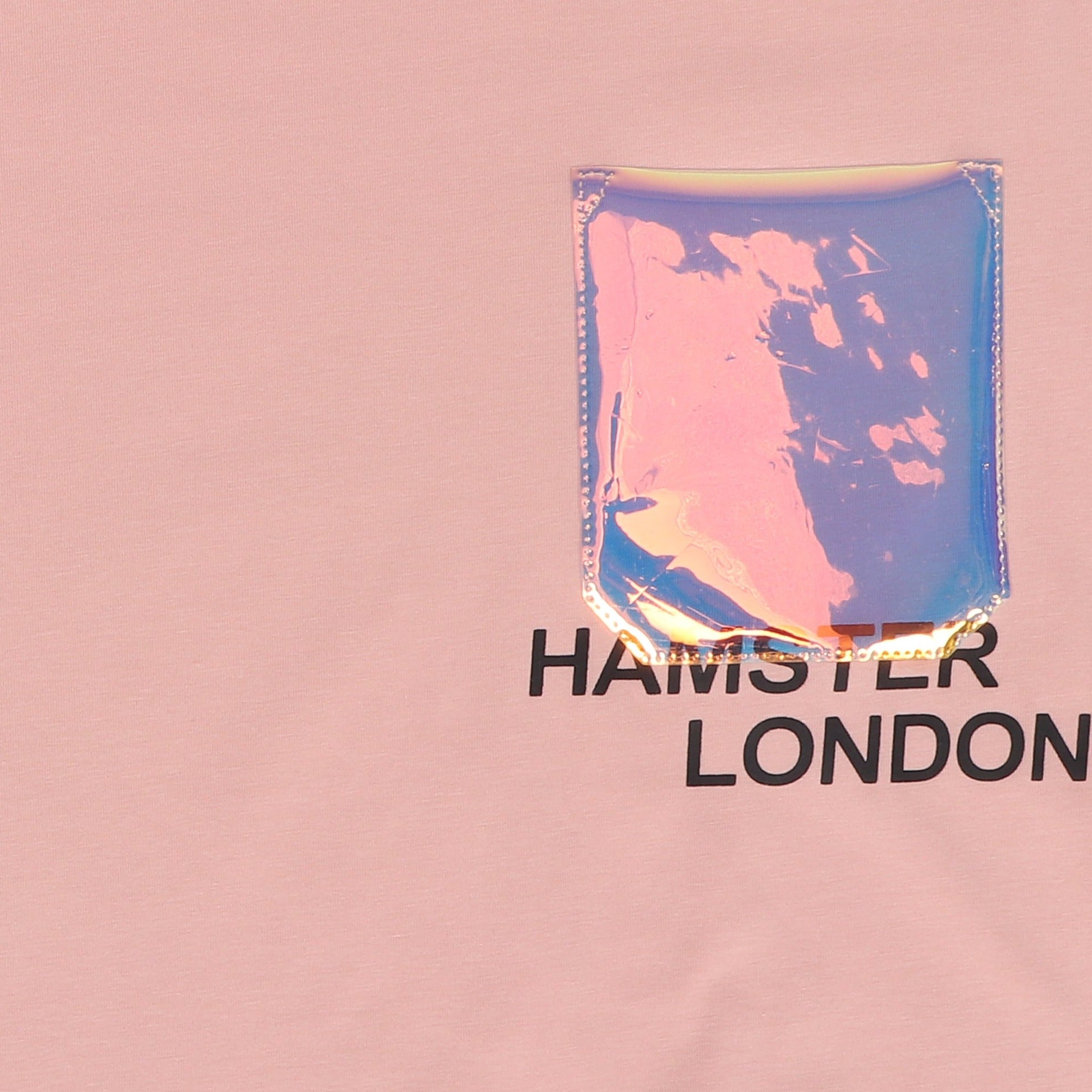 Hamster London Holo Party Tees Pink
