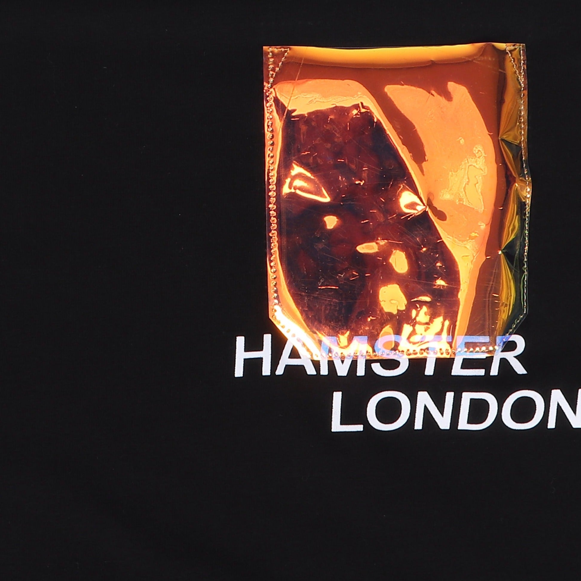 Hamster London Holo Party Tees Black