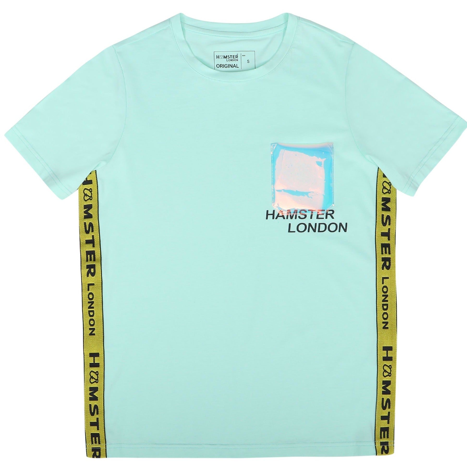 Hamster London Holo Party Tees Aqua