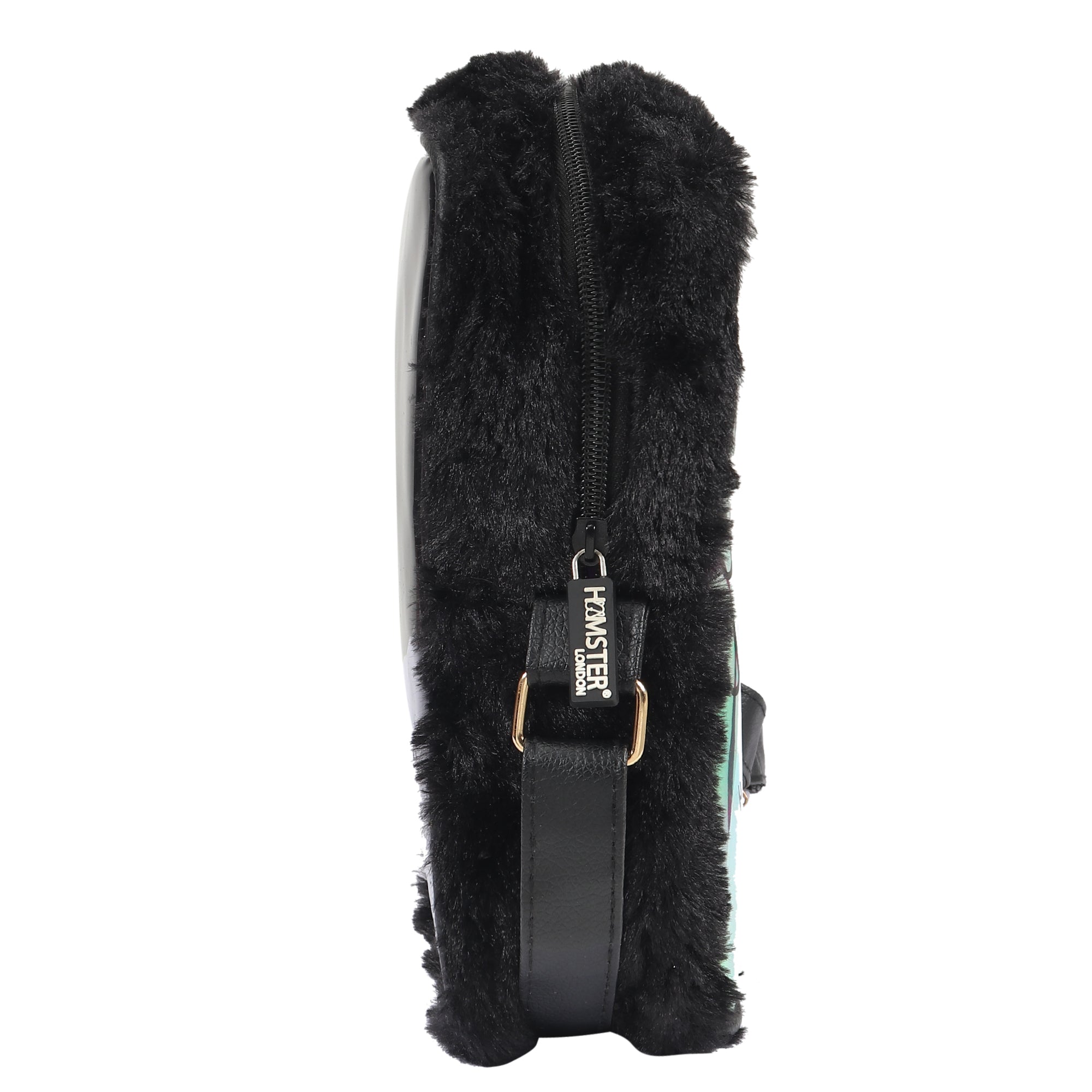 Hamster London Busy Be Fur Sling Black