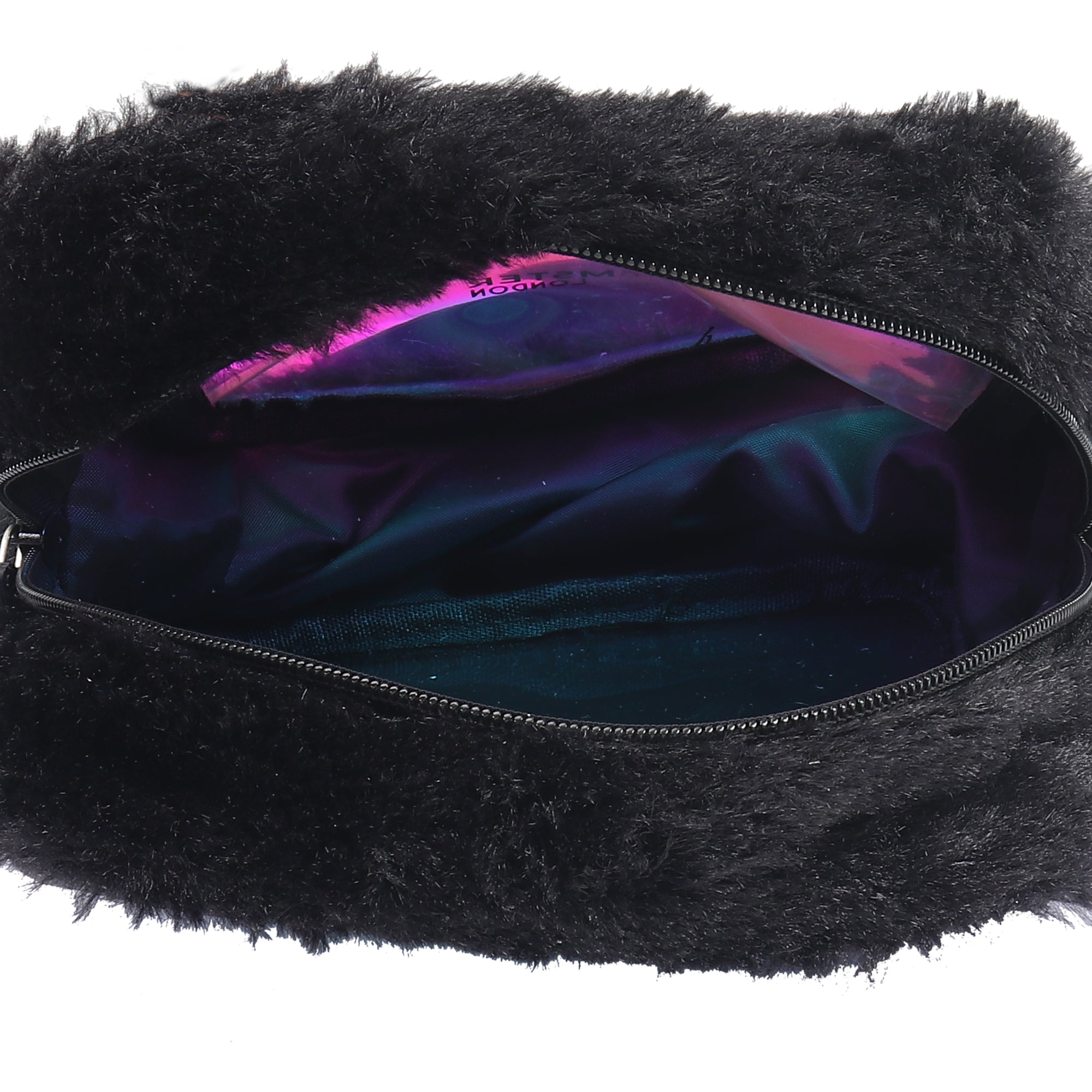 Hamster London Busy Be Fur Sling Black