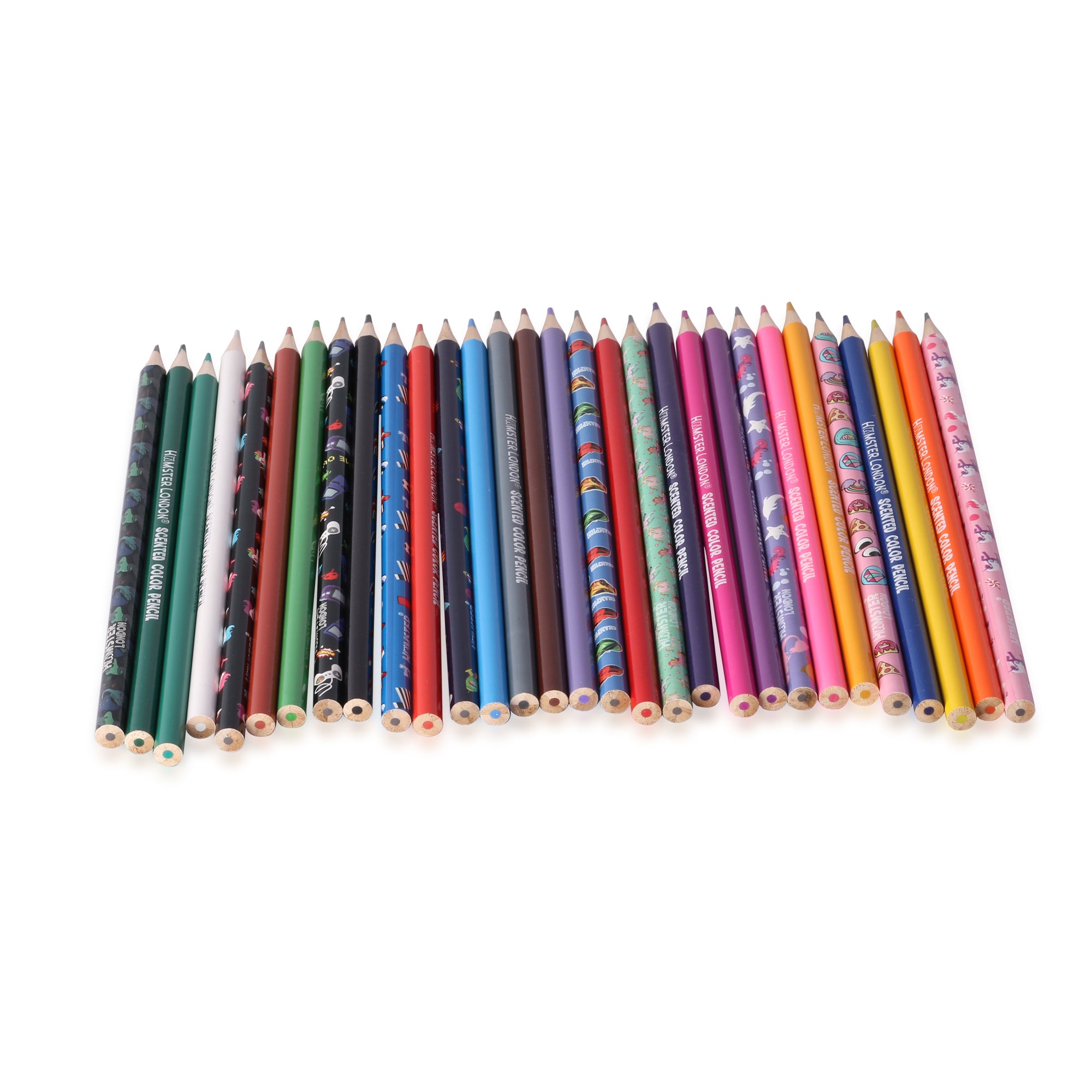 Hamster London Scented Colour Pencil set of 30