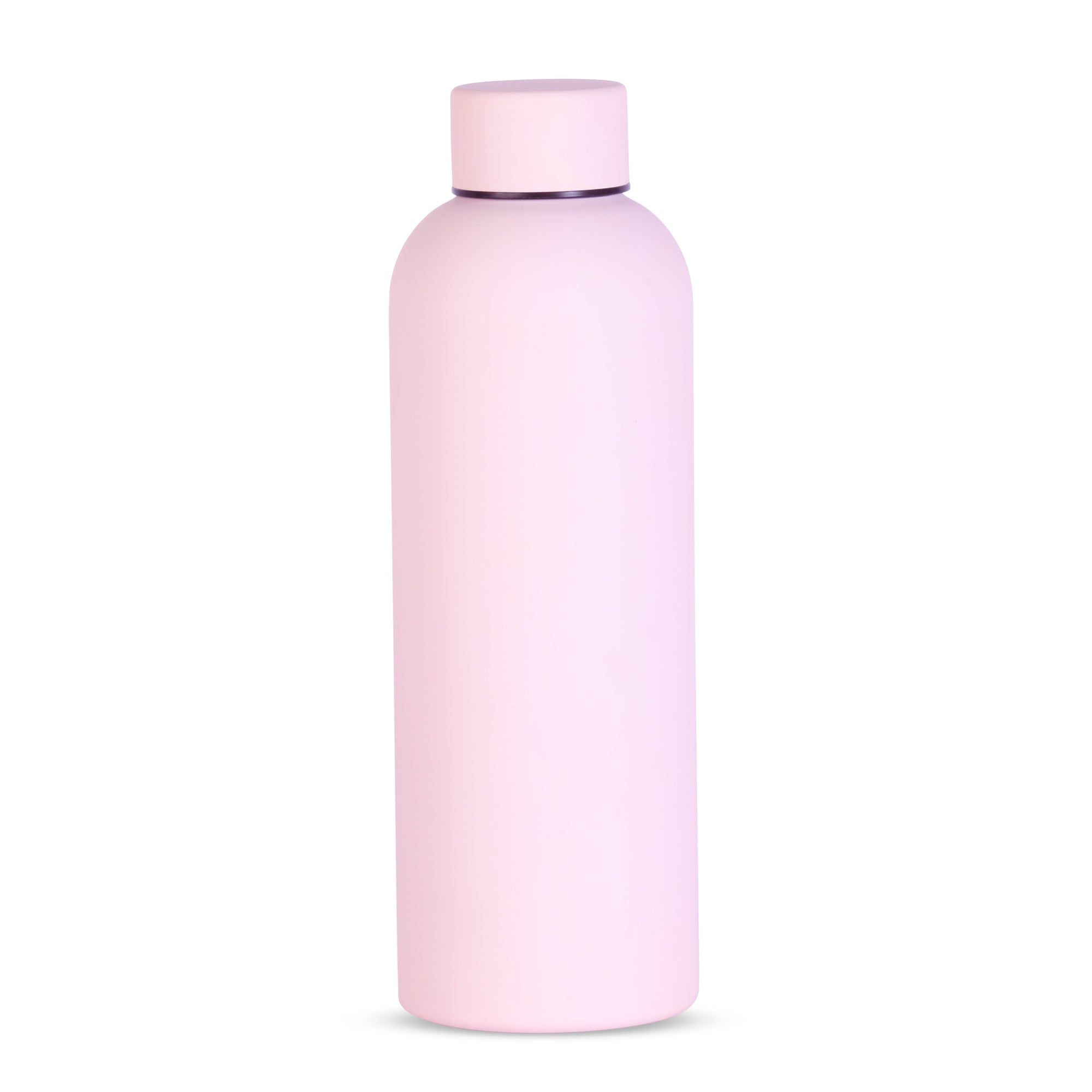 Bottle Rubberish Large Pink 500ml