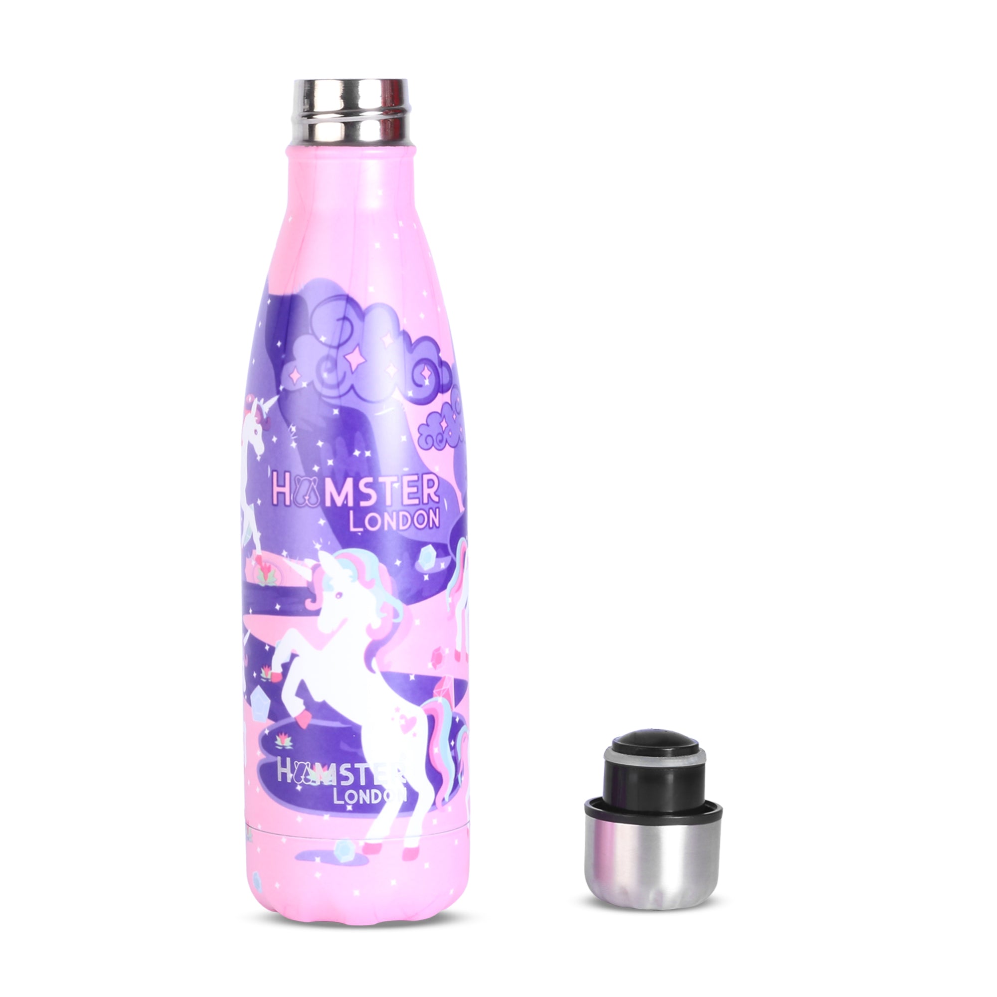 Hamster London Holo Neon Bottle Unicorn Purple