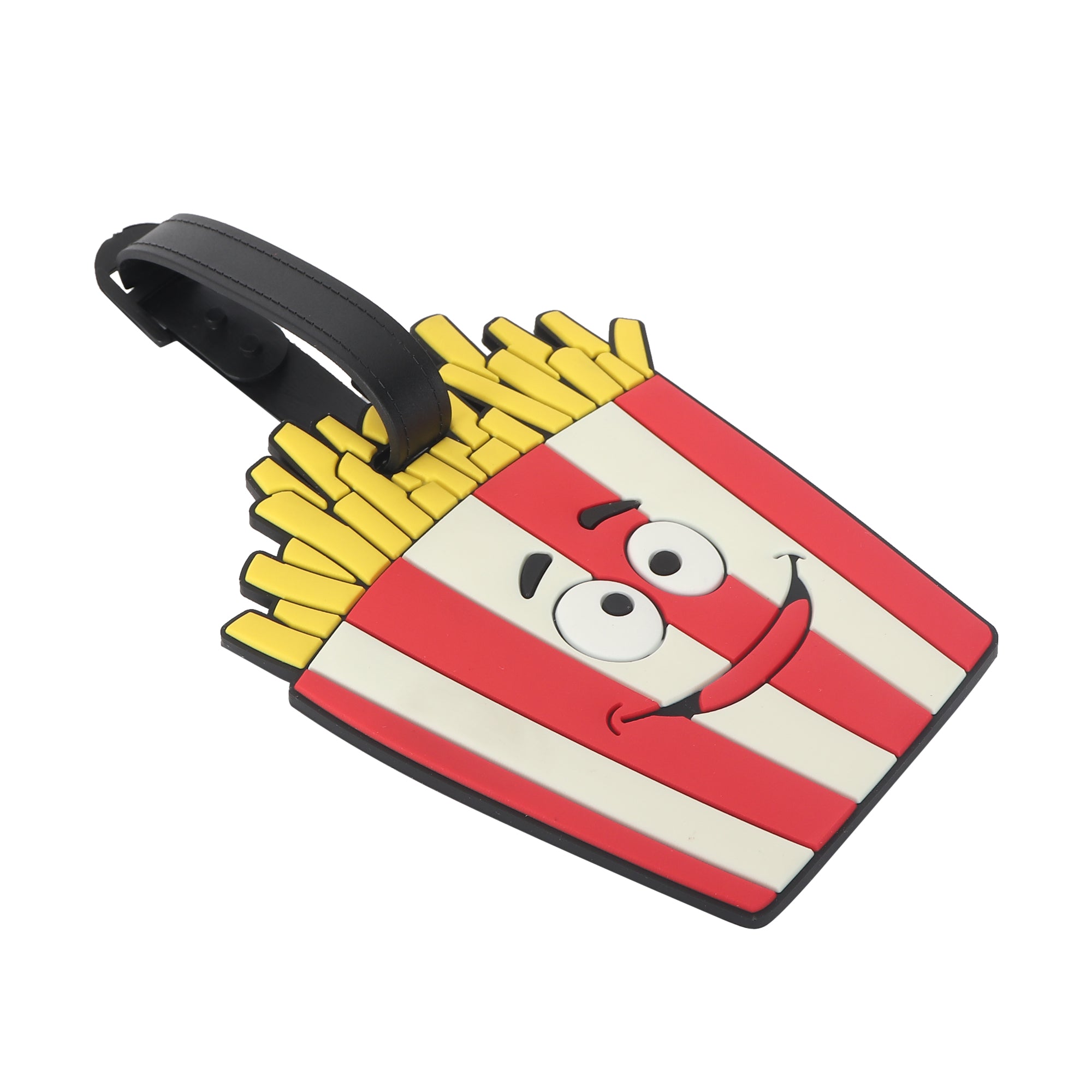 Hamster London Luggage Tag French Fries set of 2