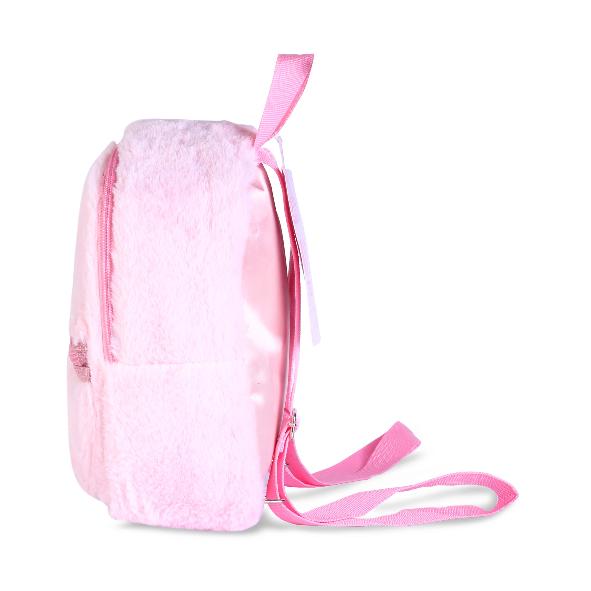 Hamster PC Pink Fur Heart Backpack