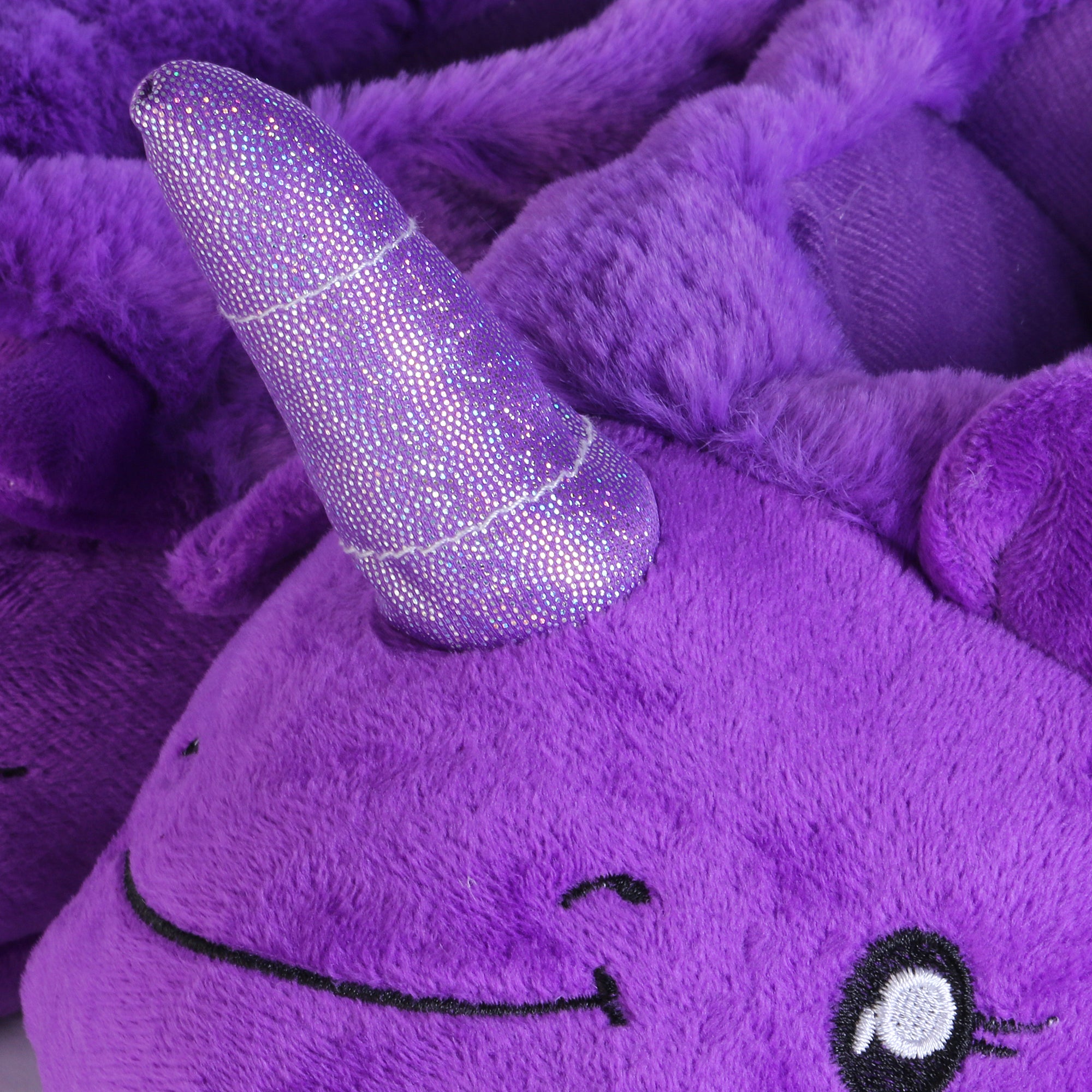 Hamster London Furry Slipper Unicorn Dark