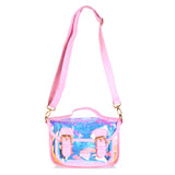 HL Bash Shiny Sling Bag Unicorn Pink