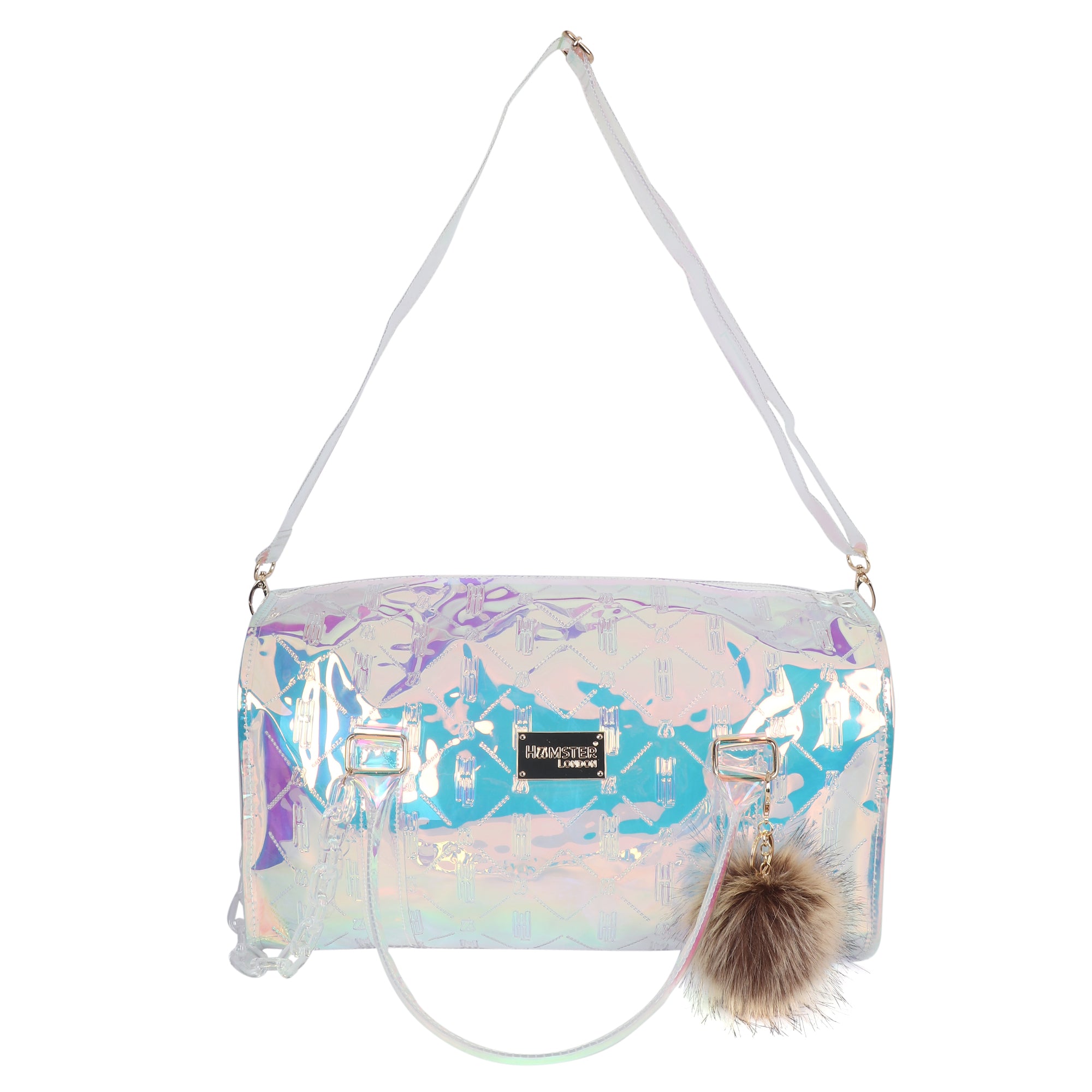 Hamster London Raver Duffle Bag White Large
