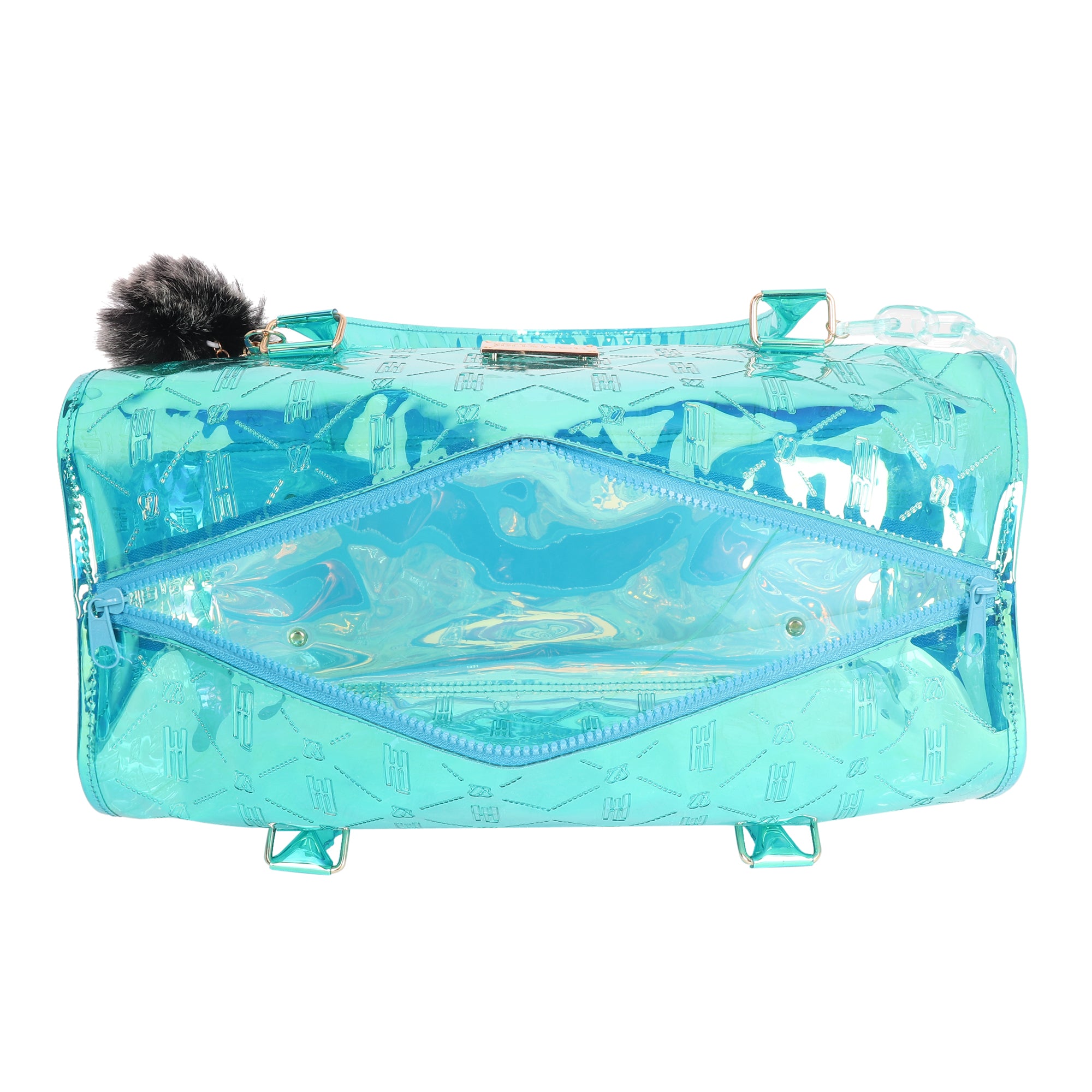 Hamster London Raver Duffle Bag  Aqua Large