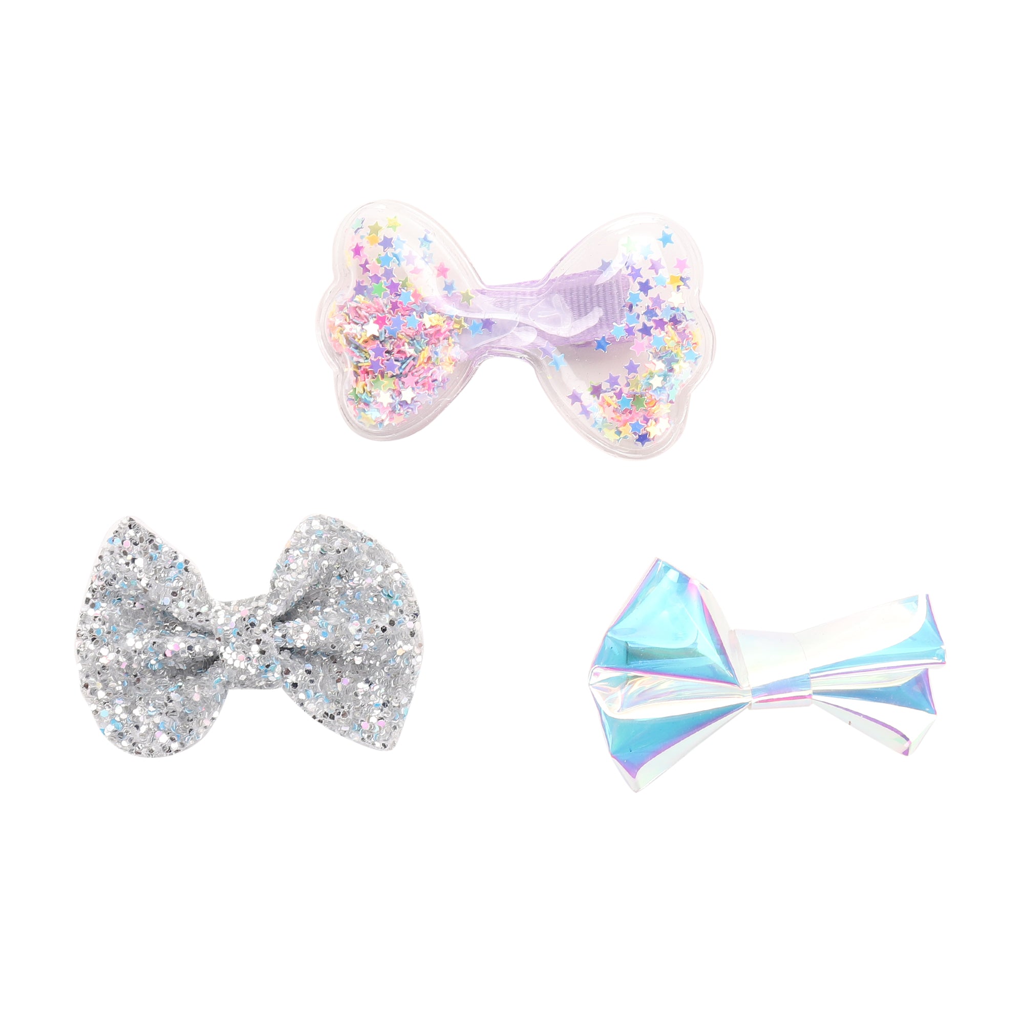 Hamster London Hair Clip Bow Set of 3