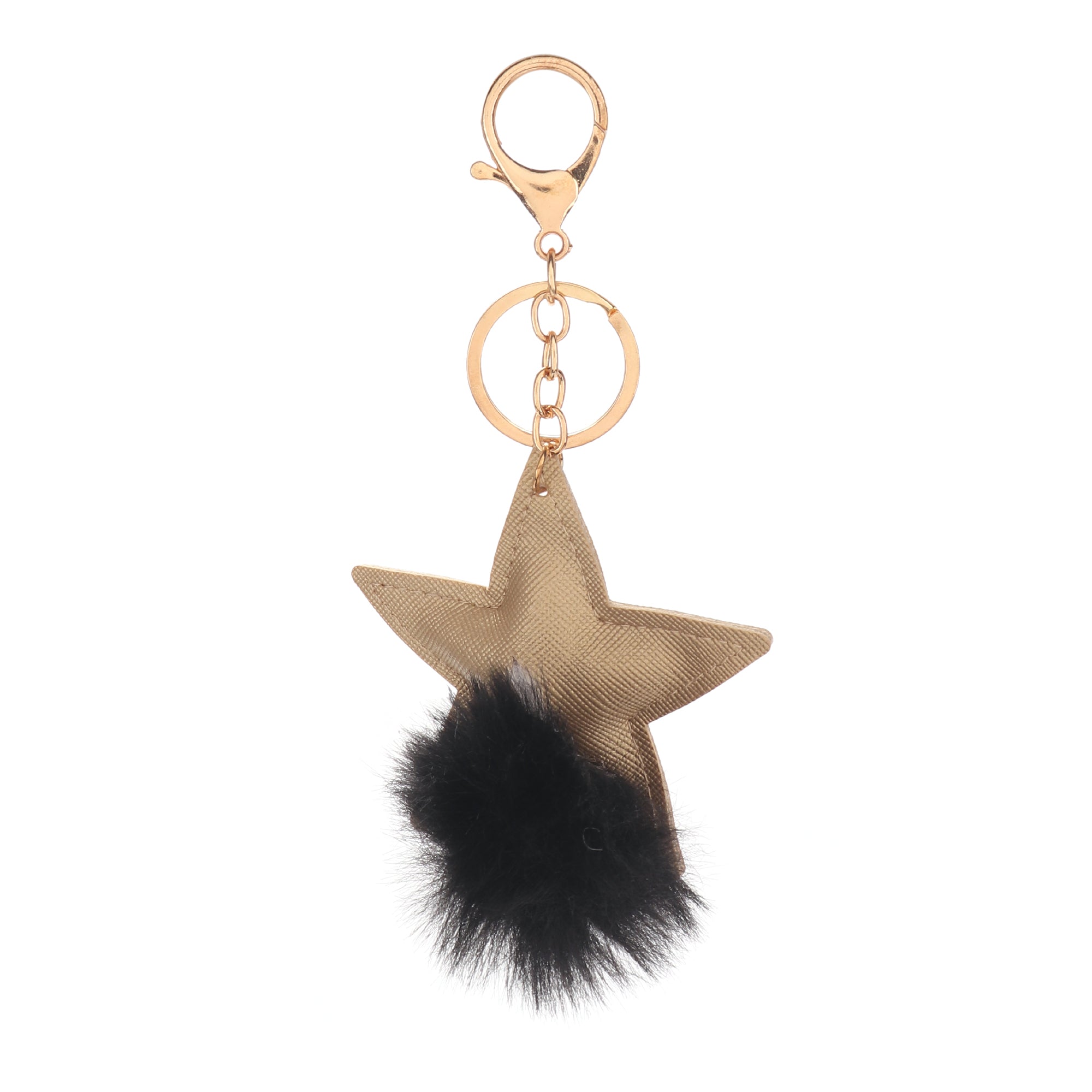 Hamster London Keychain Pompom Star