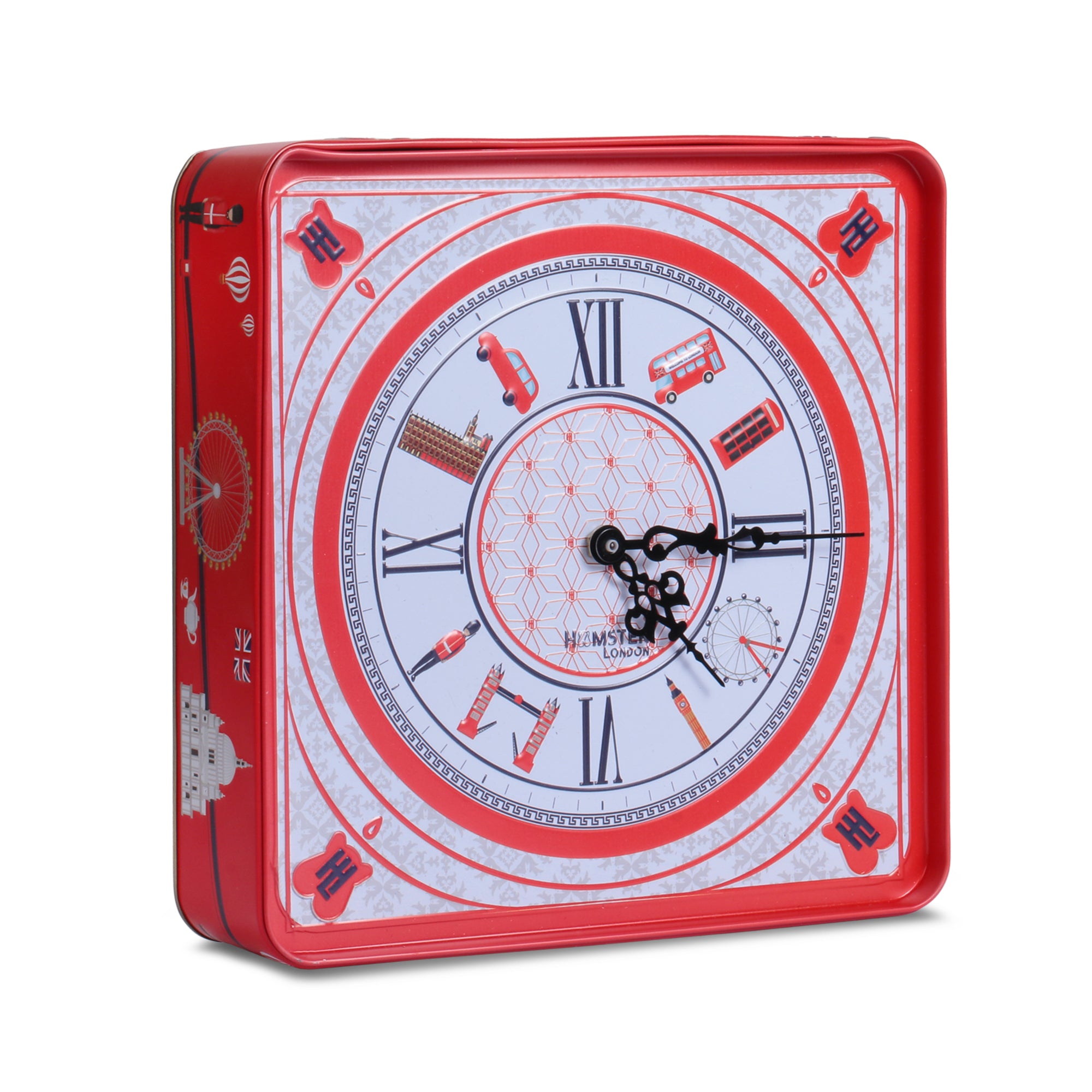 Hamster London Metal Gift Boxes Red