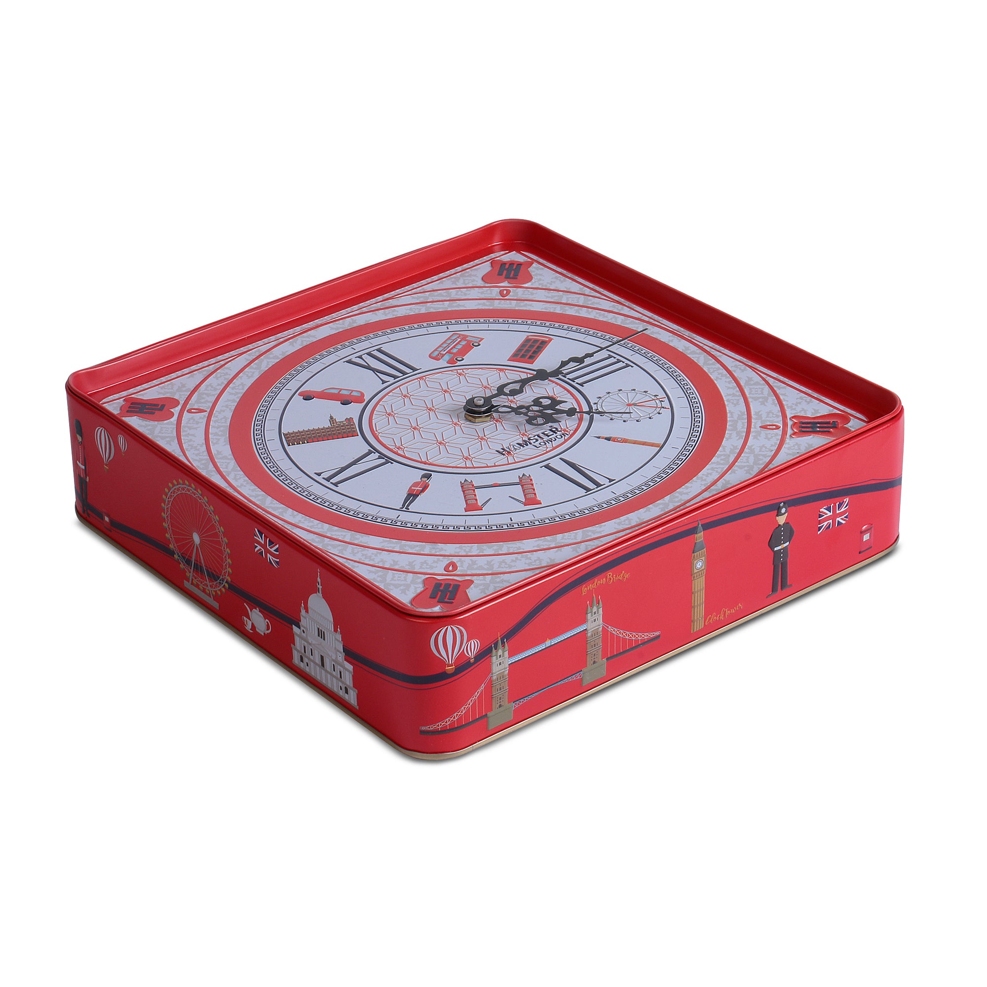 Hamster London Metal Gift Boxes Red