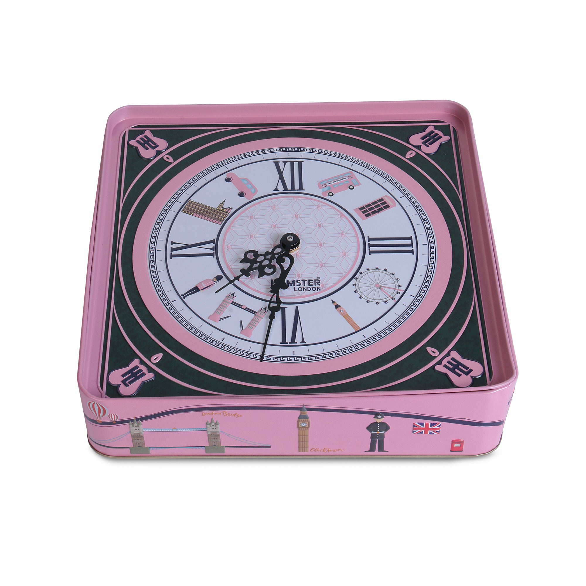 Hamster London Metal Gift Boxes Pink