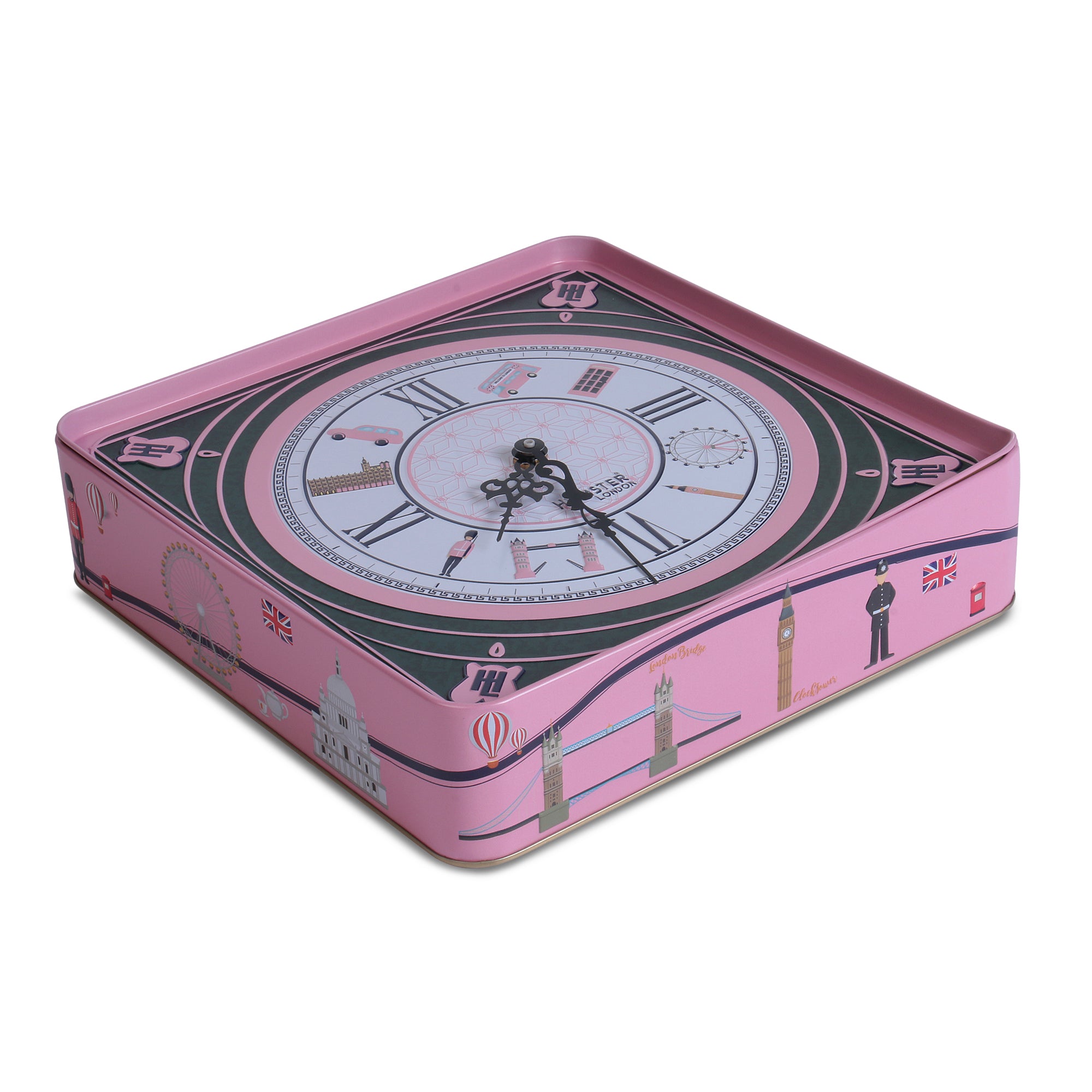 Hamster London Metal Gift Boxes Pink