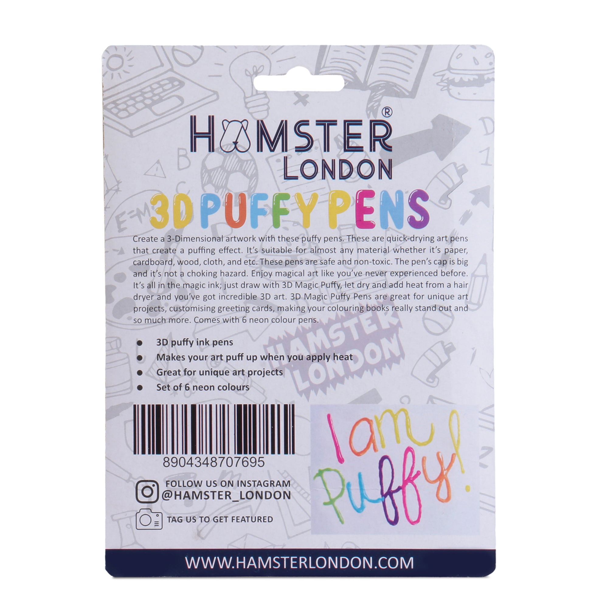 Hamster London Puffy Pen