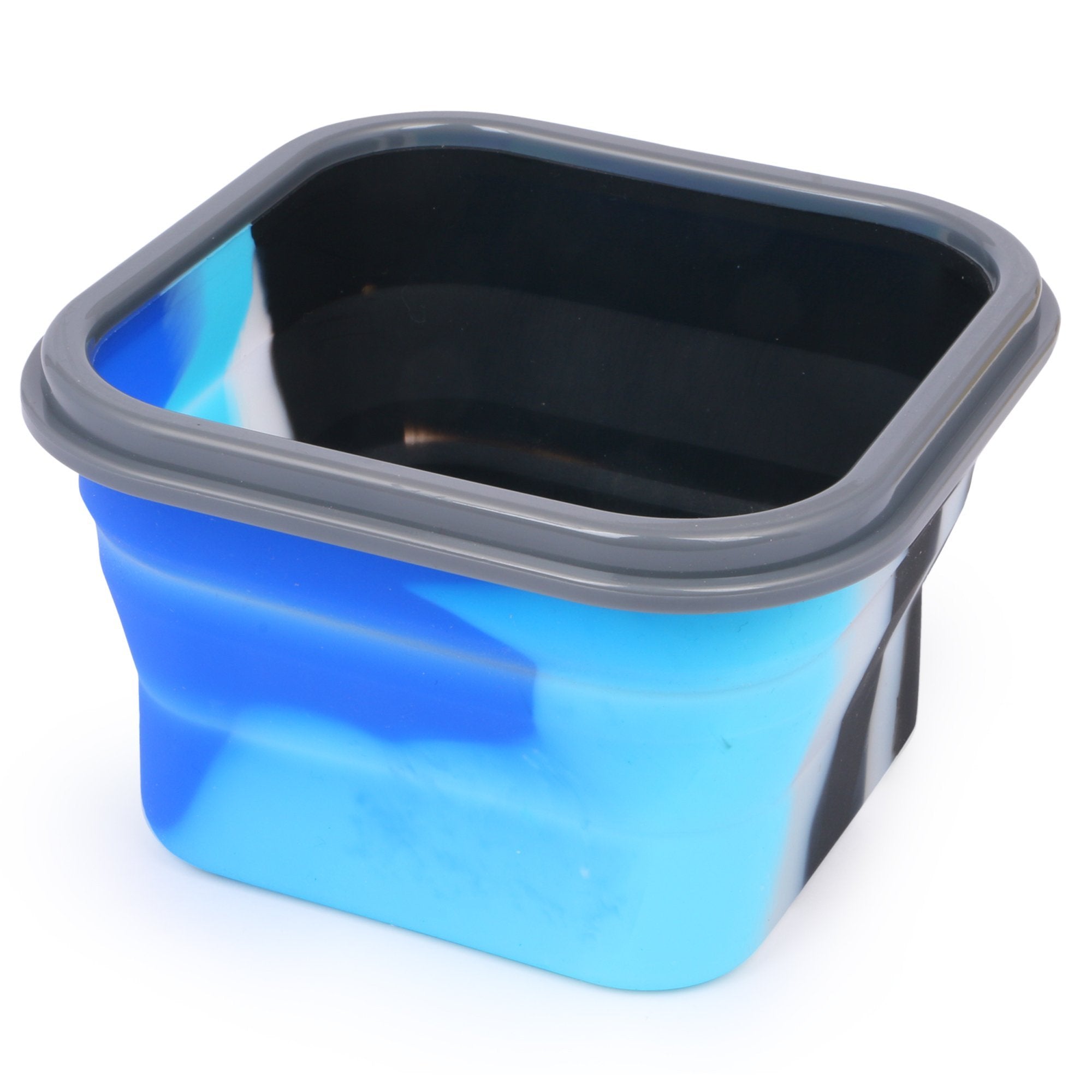 Silicon Bendable Tiffin Box Small Blue