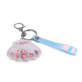 Shell Keychain/ Keyring for Woman & Girl's (White)