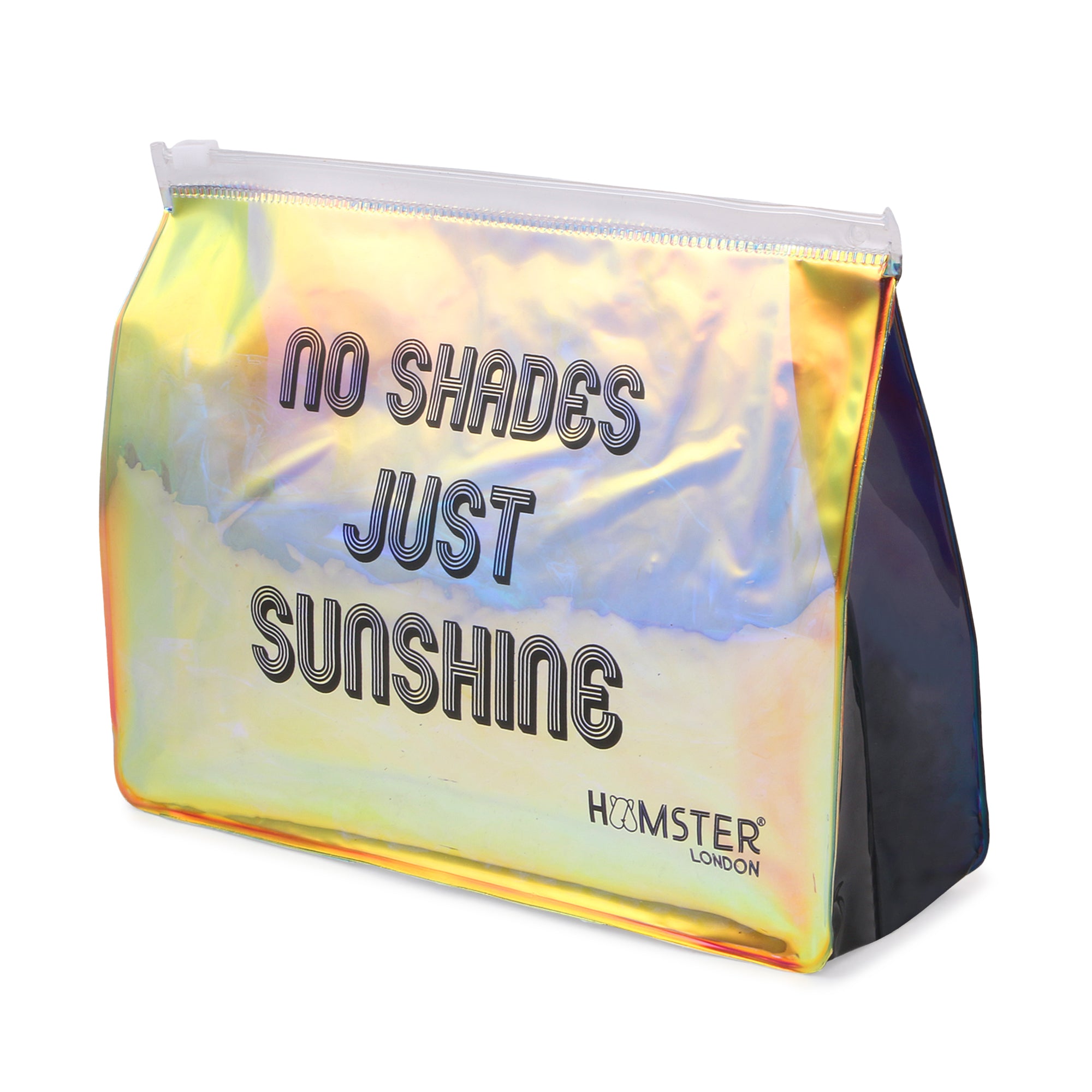 Hamster London No Shades Just Sunshine Pouch Black