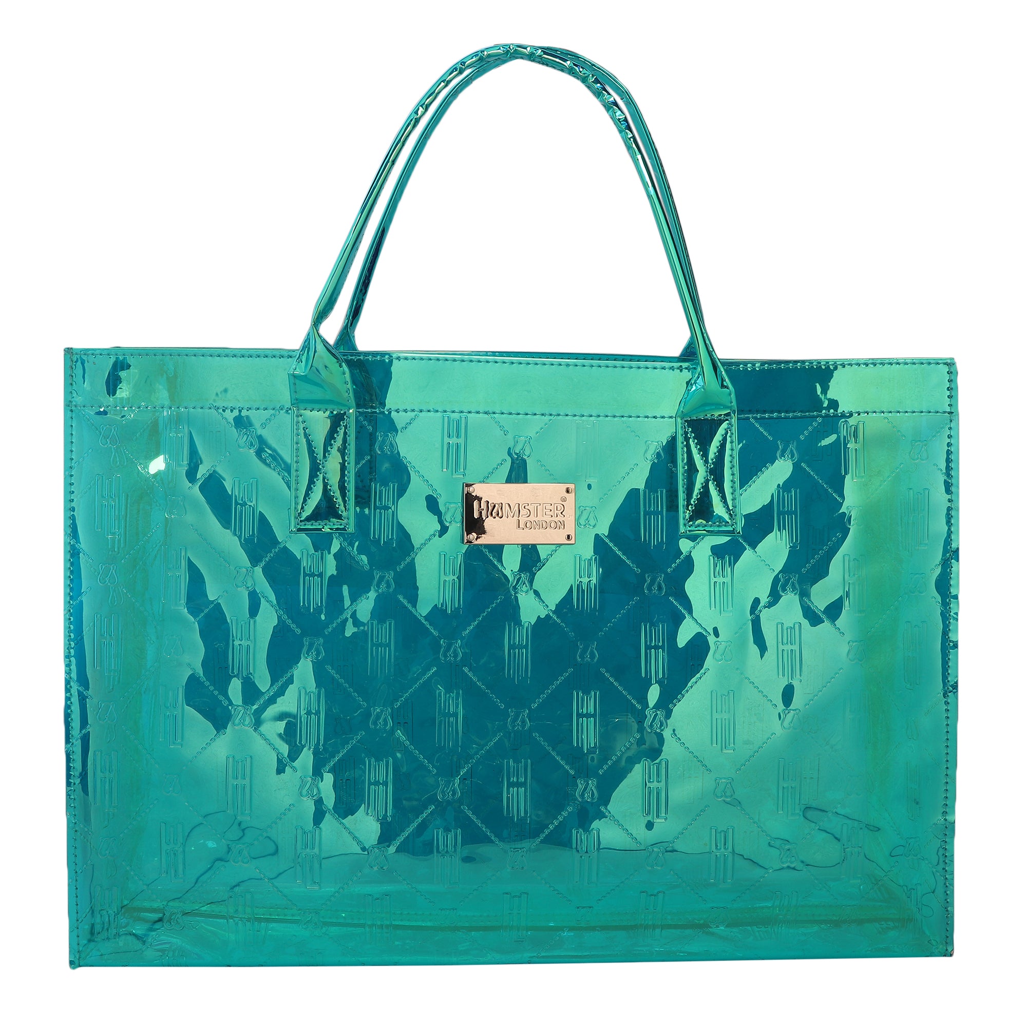 Hamster London Raver Tote Bag Sea Green