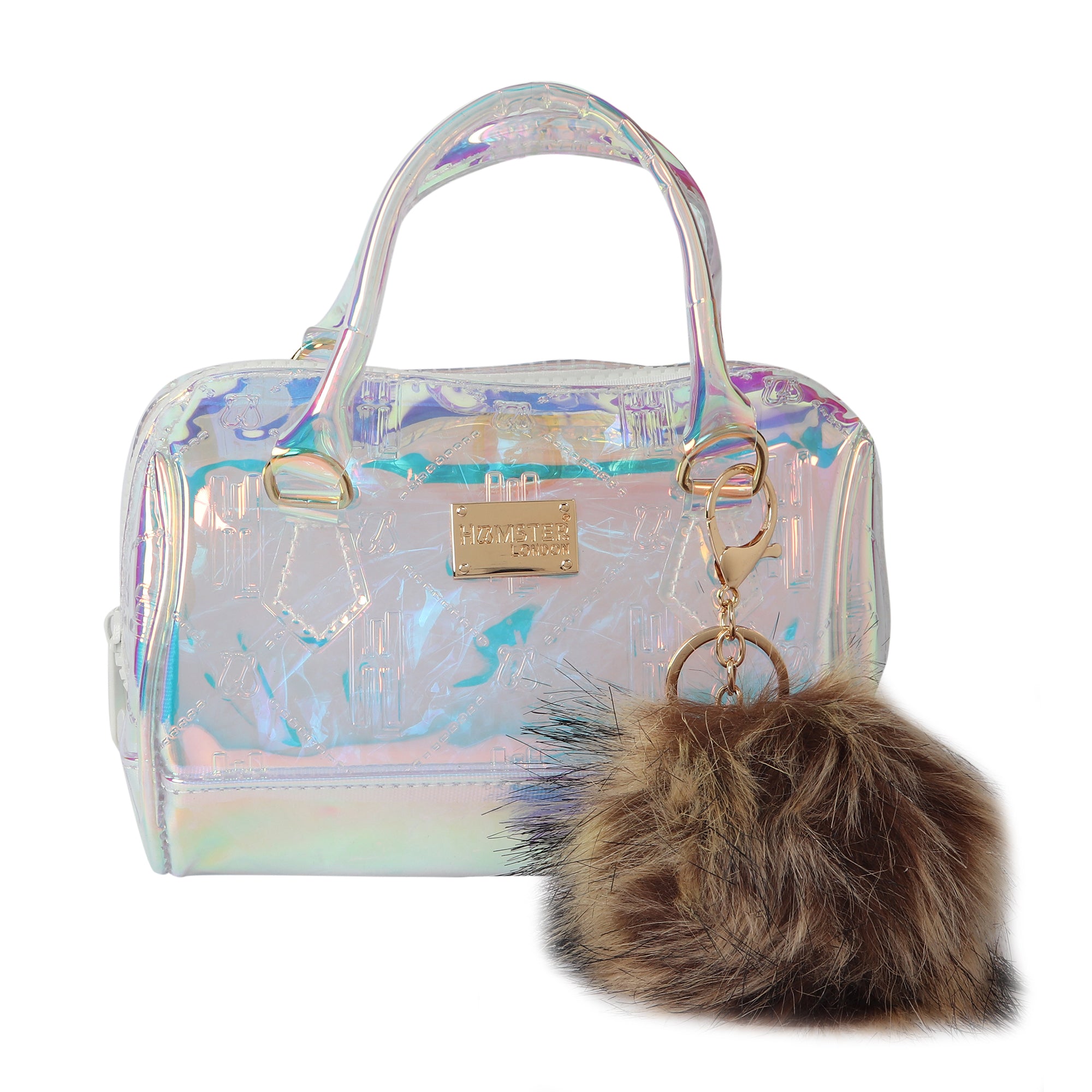 Hamster London Raver Duffle Bag Small White