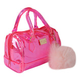 Hamster London Raver Duffle Bag Small Pink