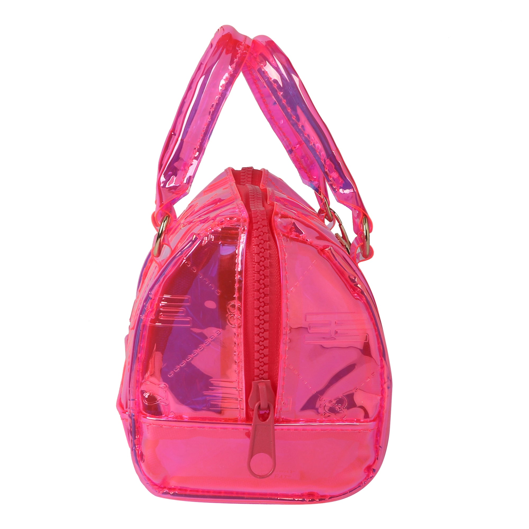 Hamster London Raver Duffle Bag Small Pink