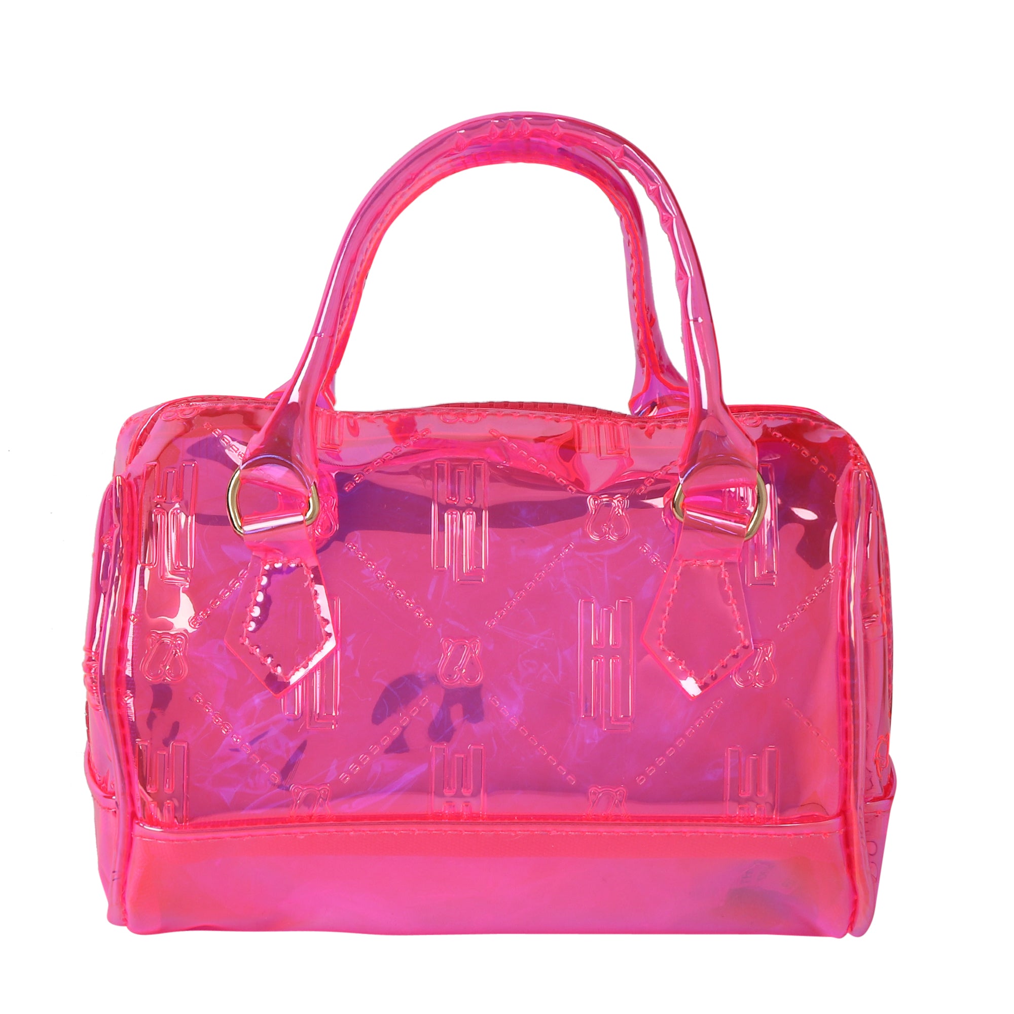 Hamster London Raver Duffle Bag Small Pink