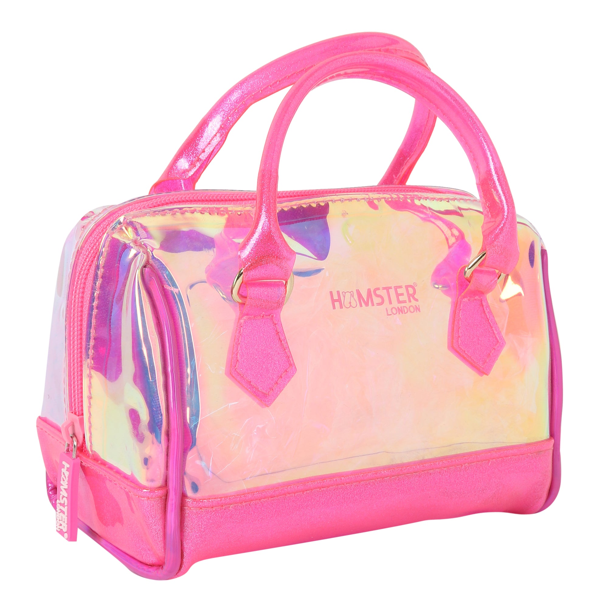 Hamster London Holo Sling Pink Classic Duffle