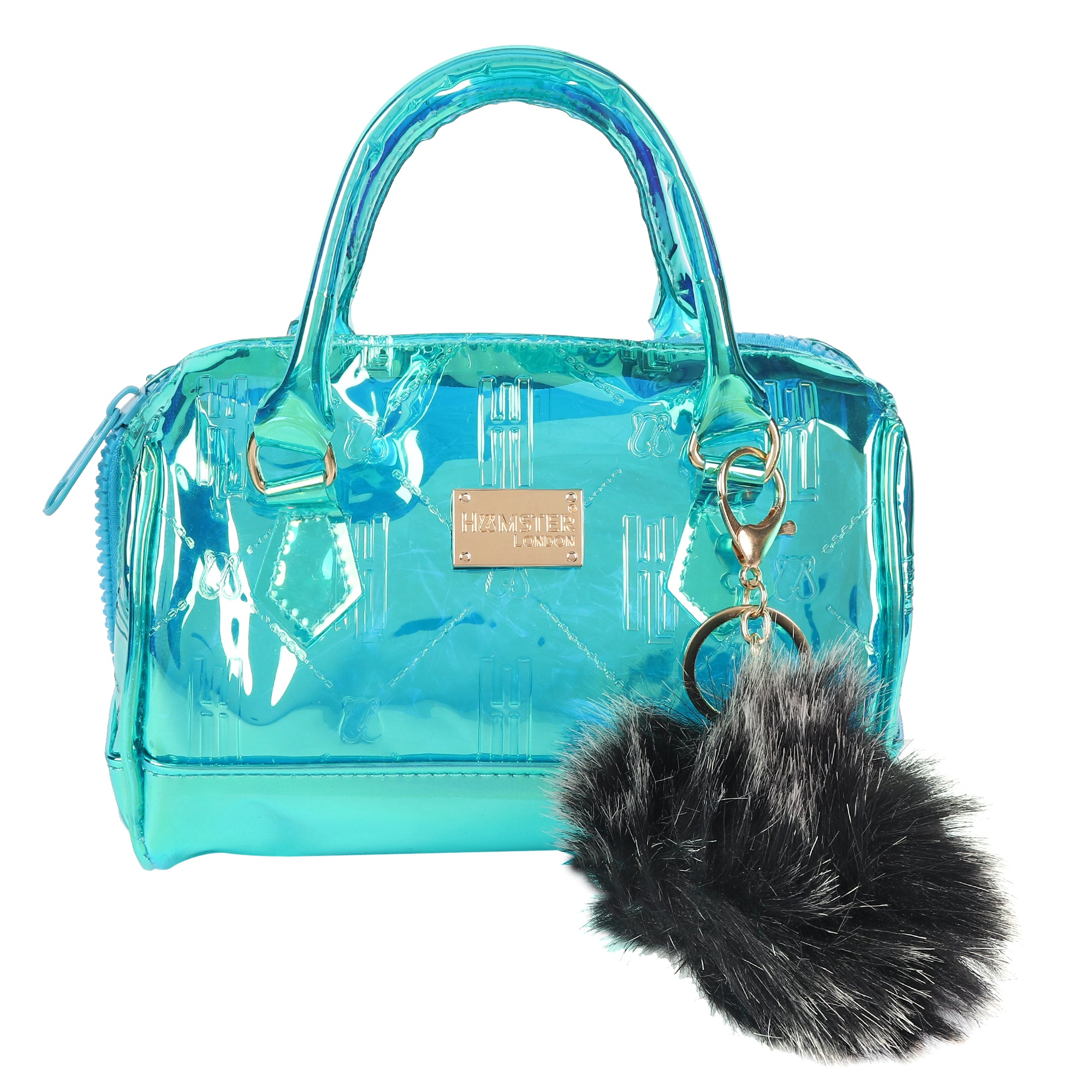 Hamster London Raver Duffle Bag Small Aqua