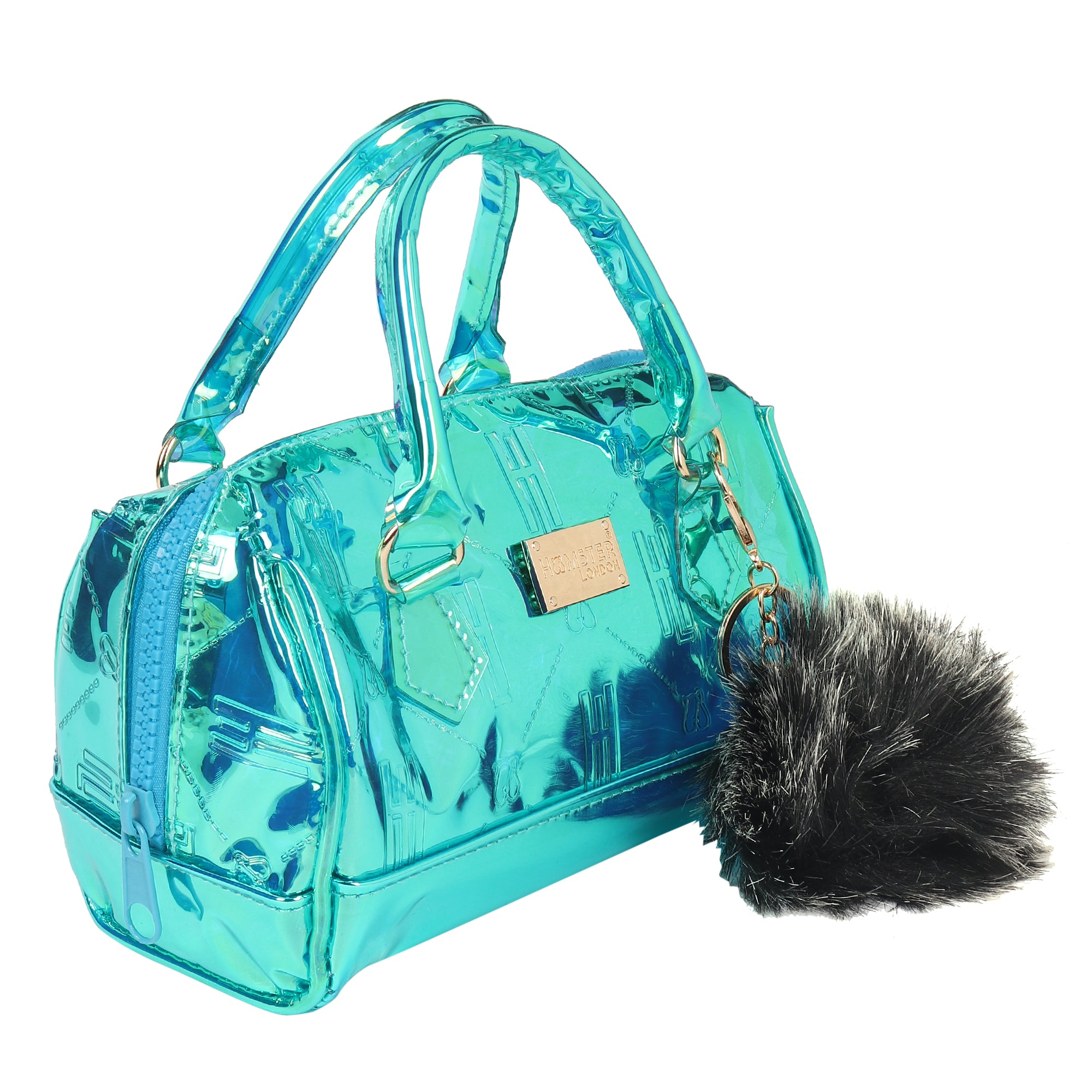 Hamster London Raver Duffle Bag Small Aqua