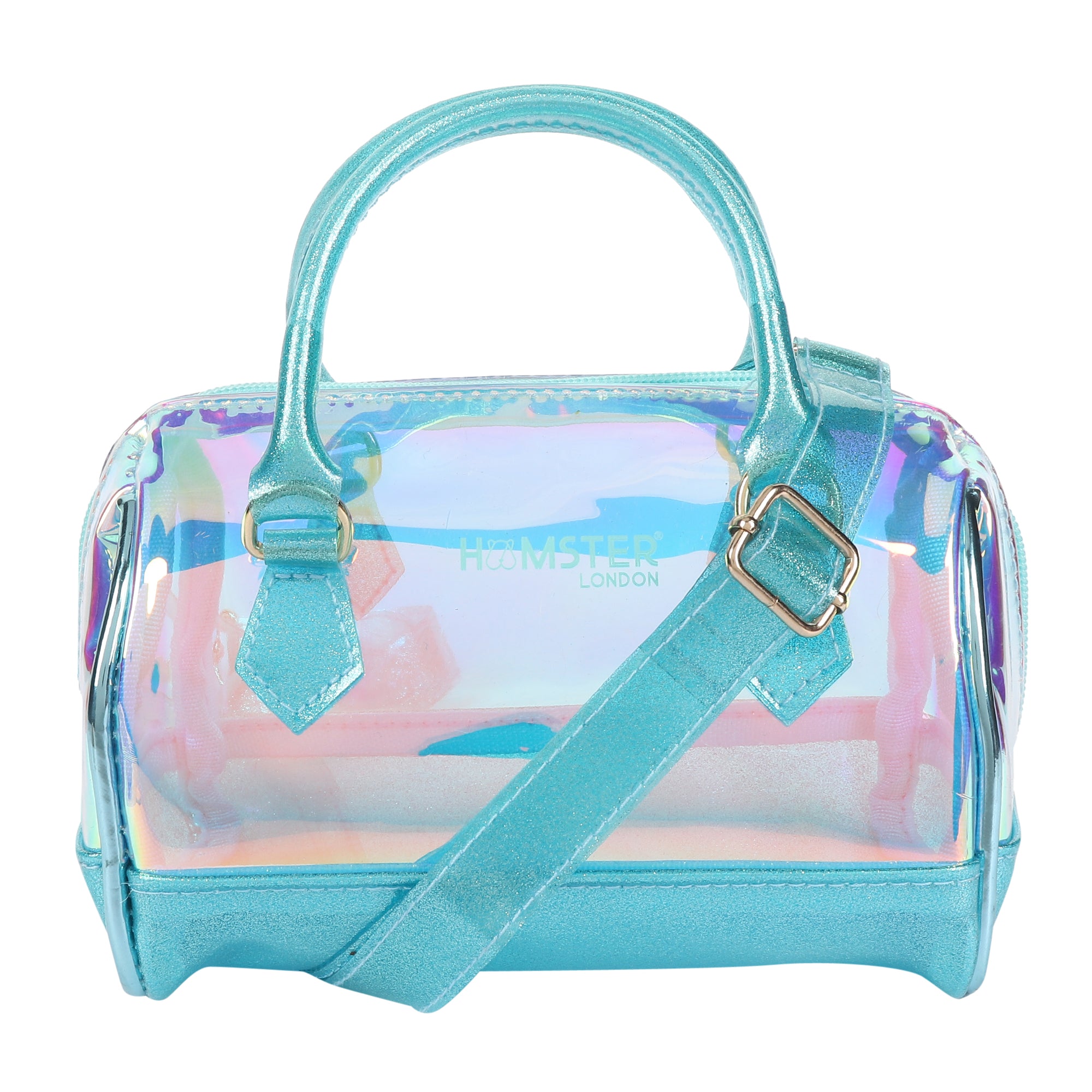 Hamster London Holo Sling Aqua Classic Duffle