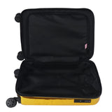 HL Vintage Suitcase/ 55 Cms ABS+ Polycarbonate Mirror Finish Hardsided Cabin Luggage ( Gold) With Personalization