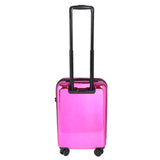 HL Vintage Suitcase/ 55 Cms ABS+ Polycarbonate Mirror Finish Hardsided Cabin Luggage ( Pink)