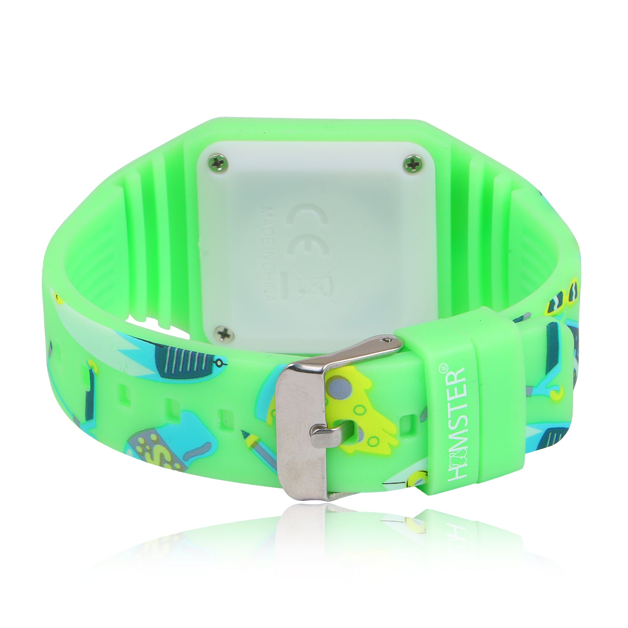 Hamster London Glow in The Dark LED Watch Pizza