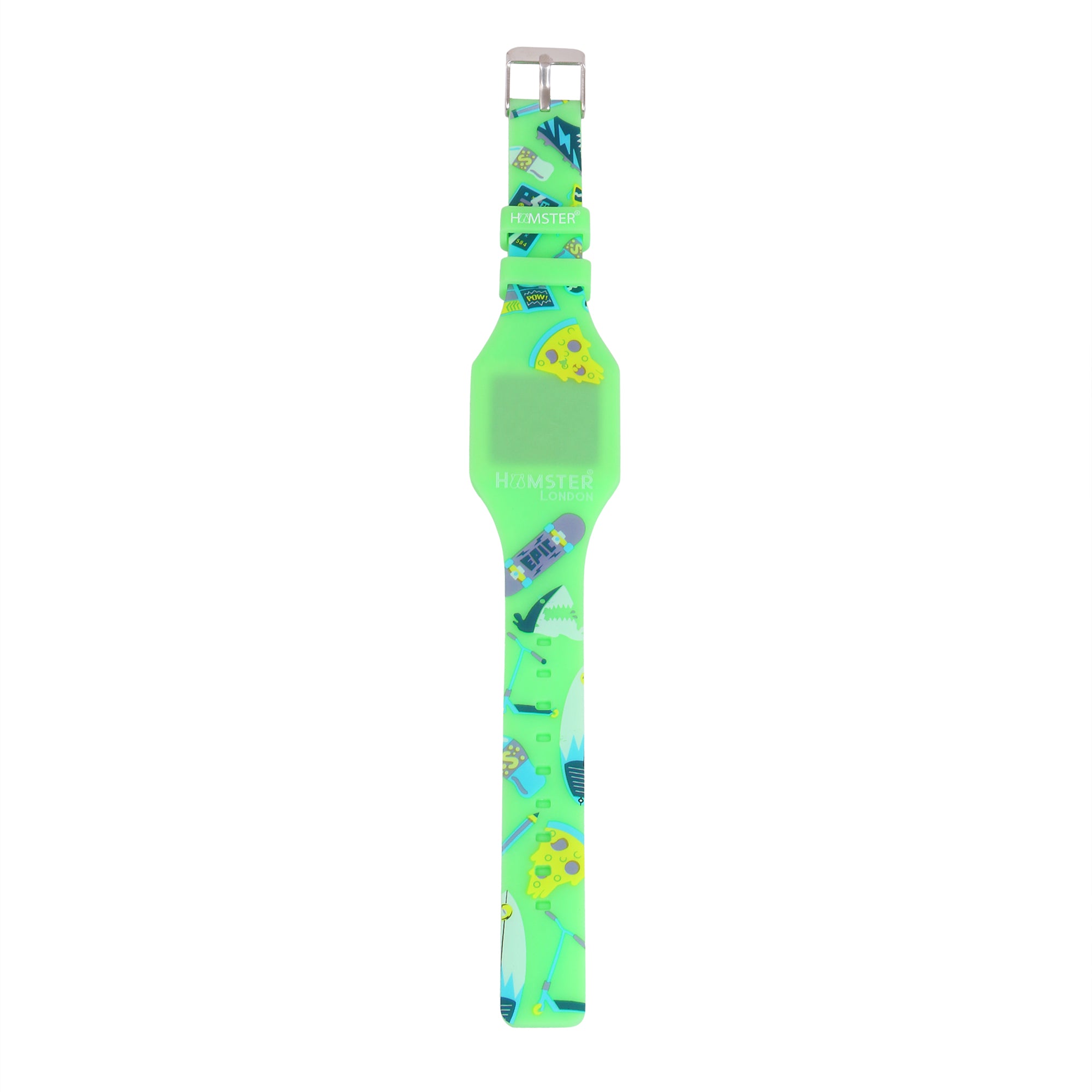 Hamster London Glow in The Dark LED Watch Pizza