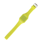 Silicon Digital LED Band Hype Neon Watch Yellow