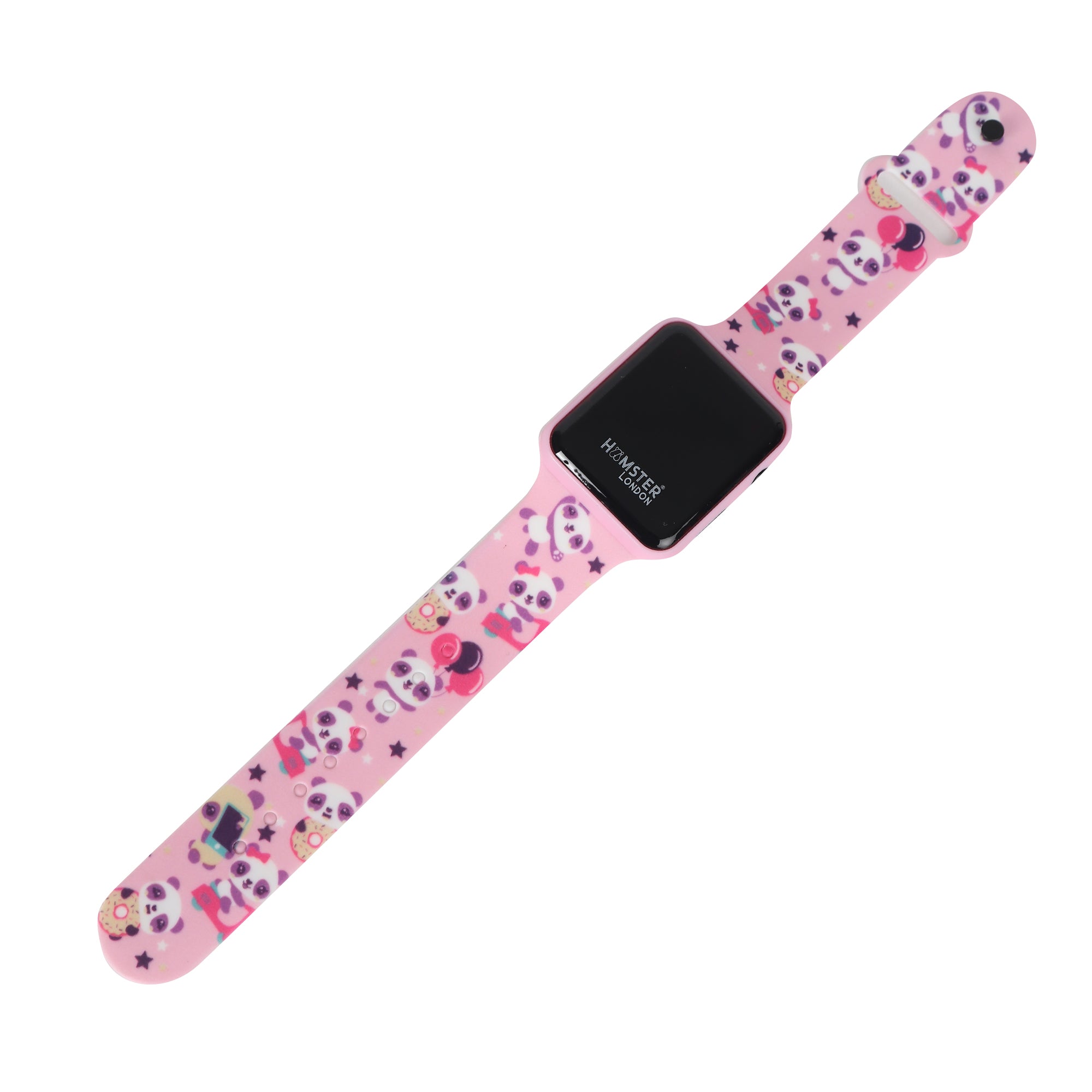 Hamster Silicone Band Digital Watch Panda