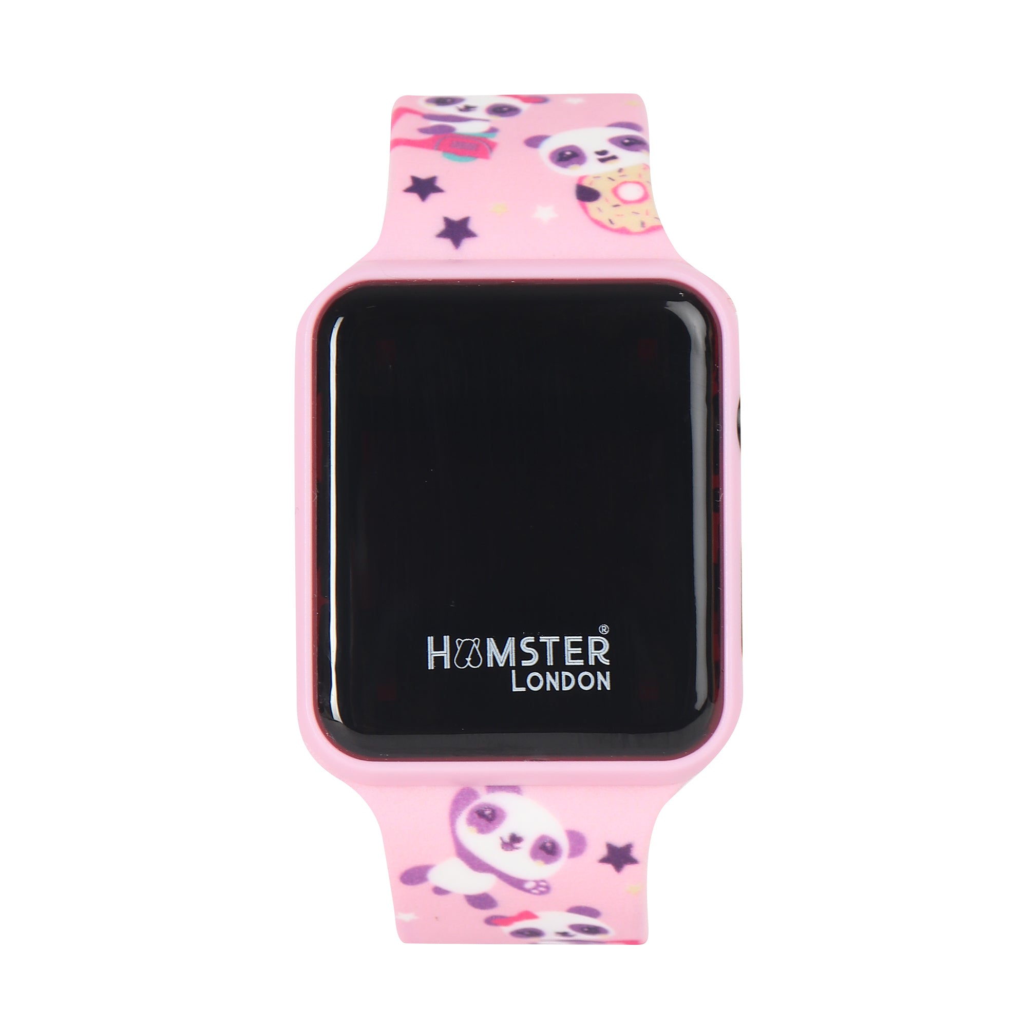 Hamster Silicone Band Digital Watch Panda