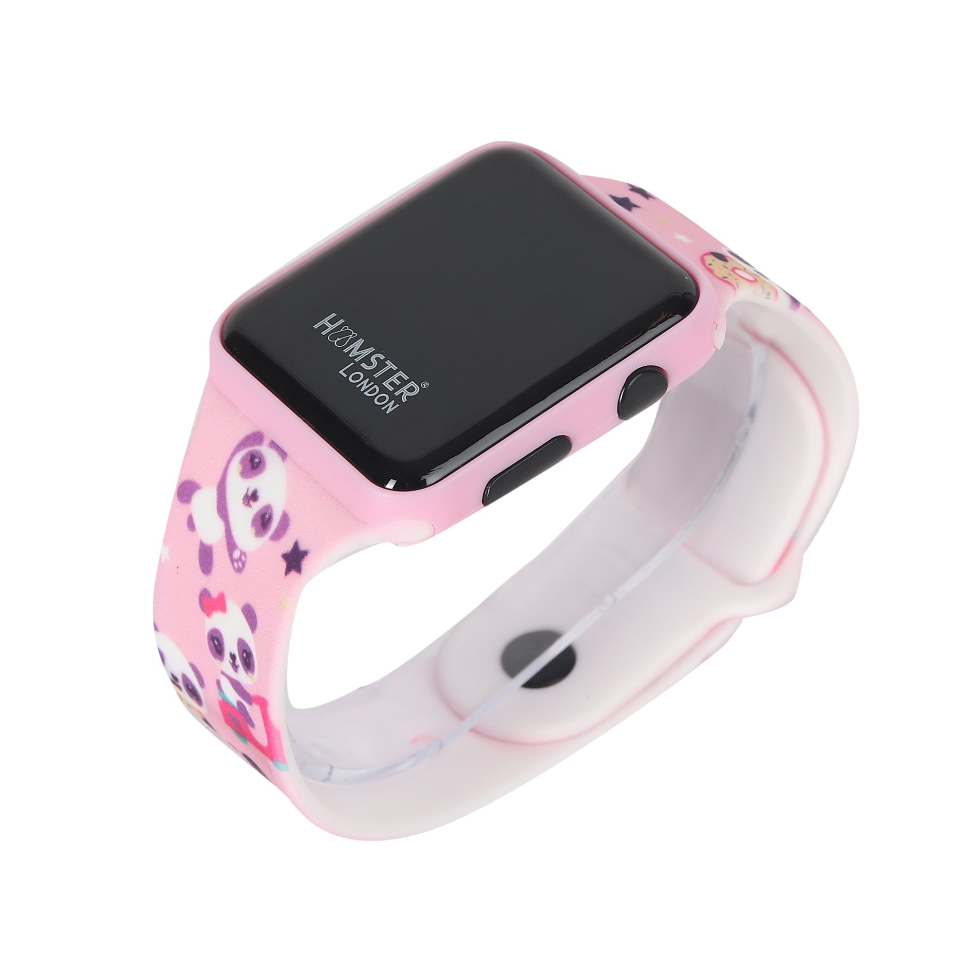 Hamster Silicone Band Digital Watch Panda