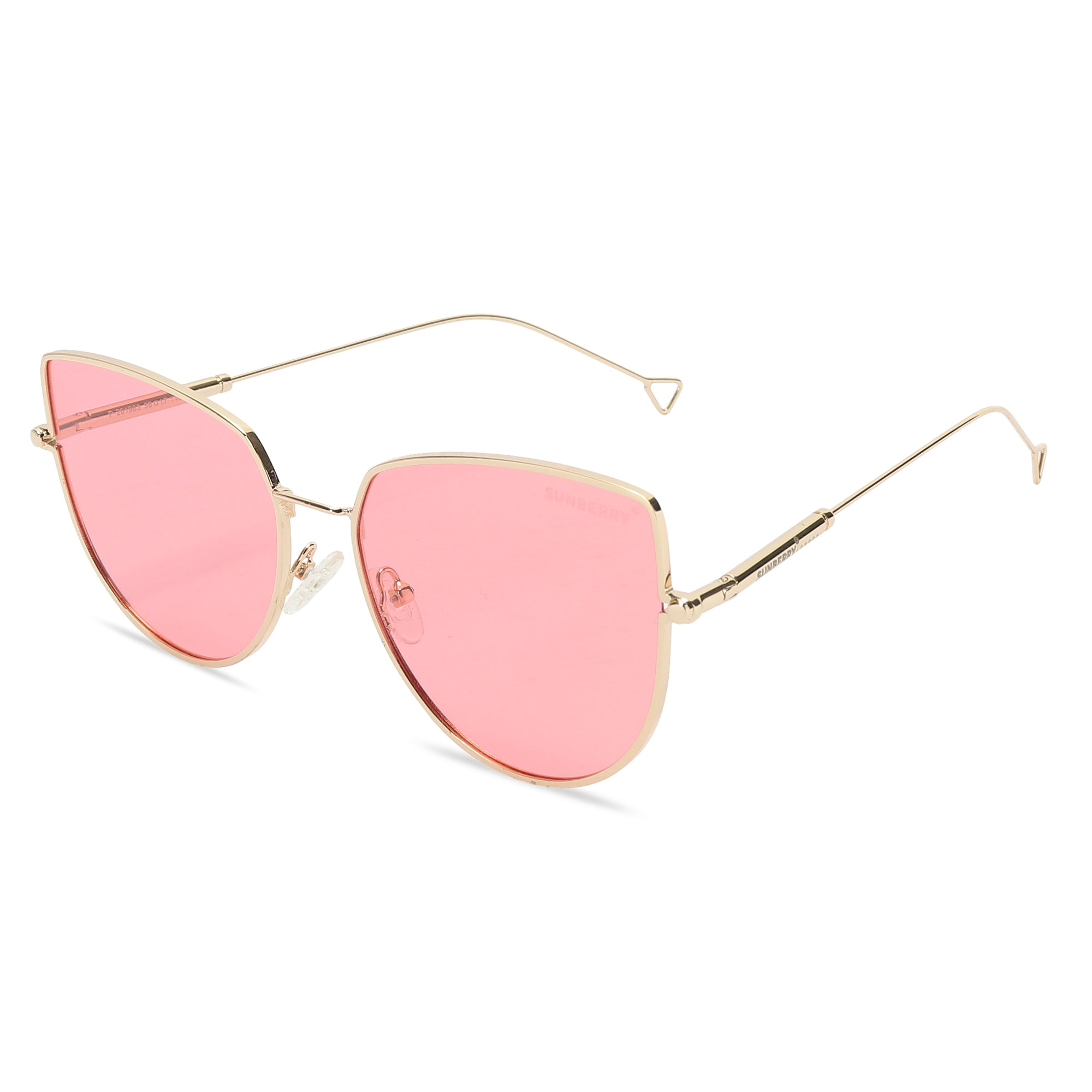 HL Sunberry Shades Of Pink Glasses With Free Case