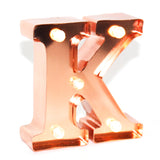 Hamster Alphabet LED Light Gold